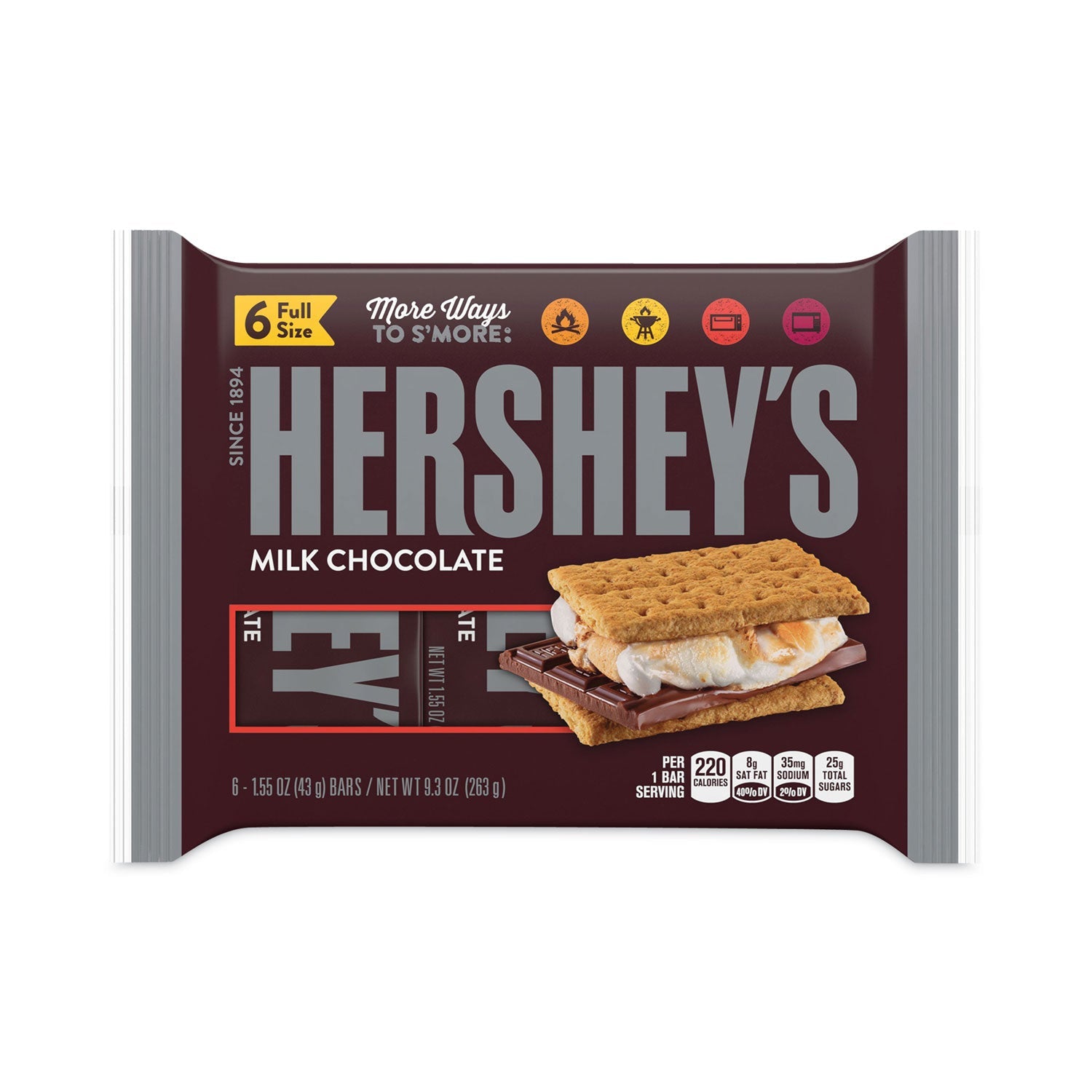 Hershey's Milk Chocolate Bar | 12-Pack