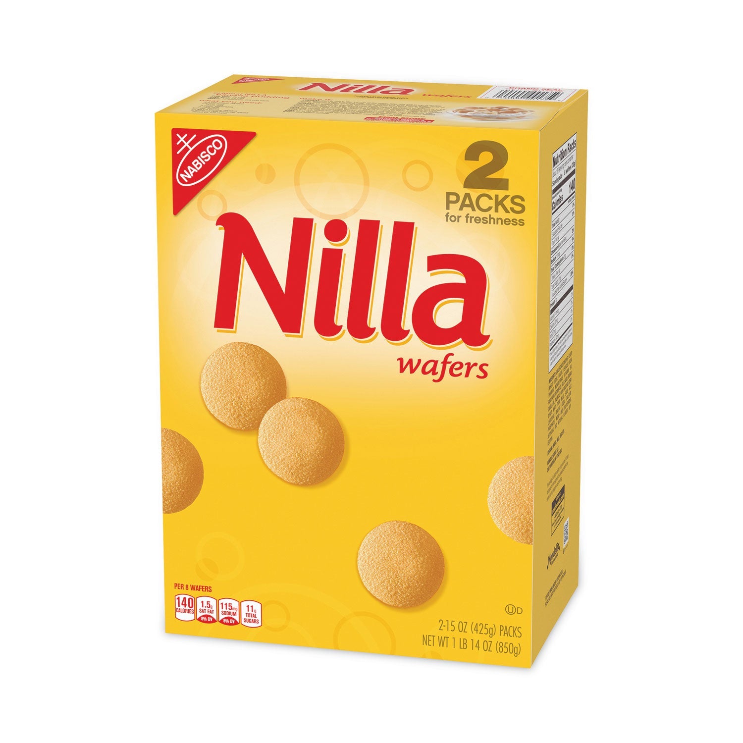 Nabisco® Nilla Wafers, 15 oz Box, 2 Boxes/Pack - Bloom Skins