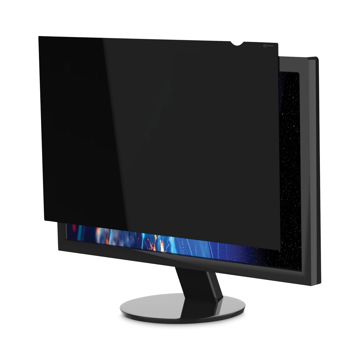 Innovera® Blackout Privacy Filter for 22" Widescreen Flat Panel Monitor, 16:10 Aspect Ratio