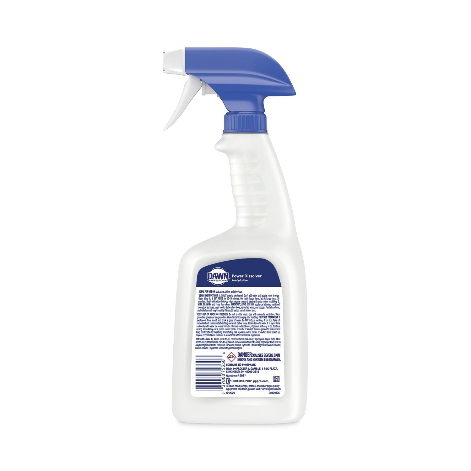 Dawn® Professional Liquid Ready-To-Use Grease Fighting Power Dissolver Spray, 32 Oz Trigger On Spray Bottle, 6/carton