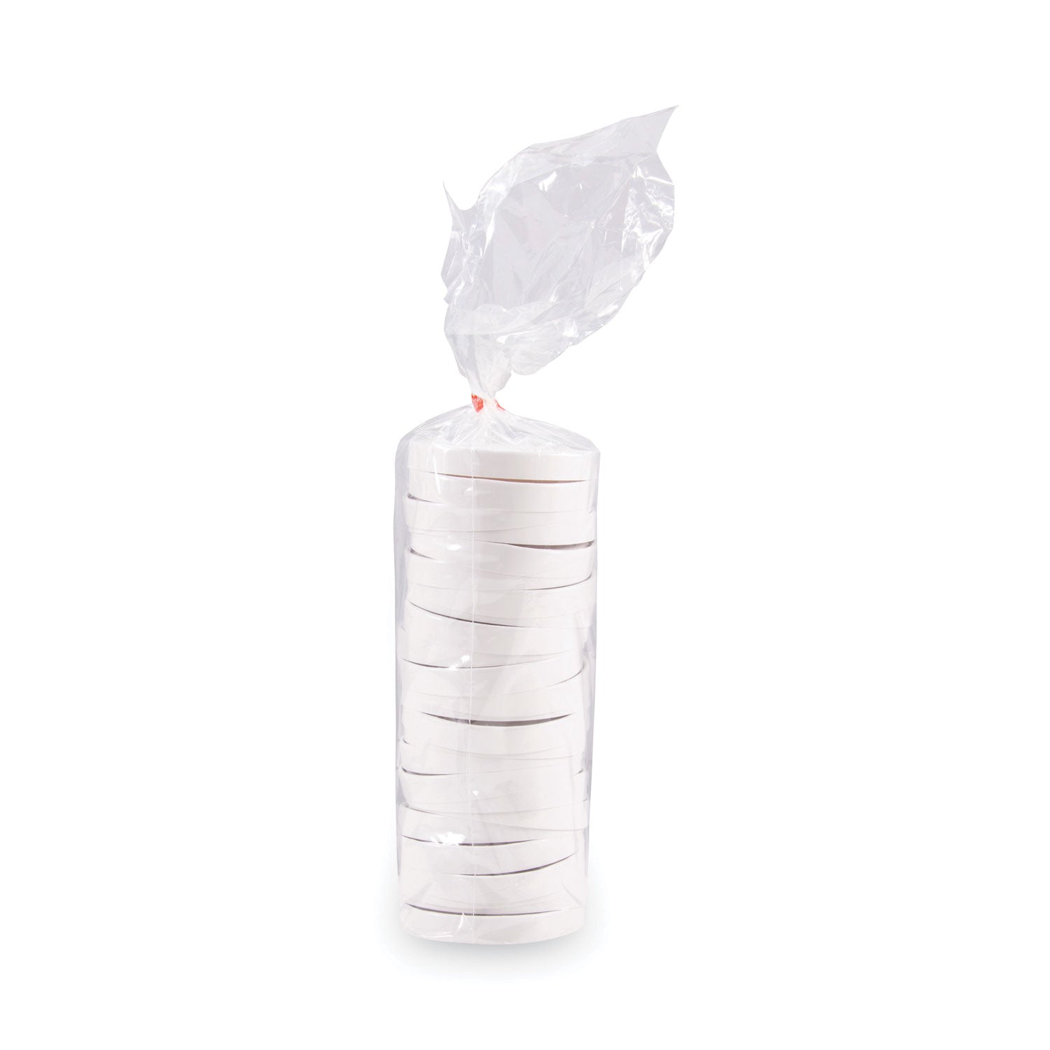 SOLO® Paper Lids for Food Containers, For 32 oz Containers, Vented, 4.6" Diameter x 0.7" h, White, 25/Bag, 20 Bags/Carton