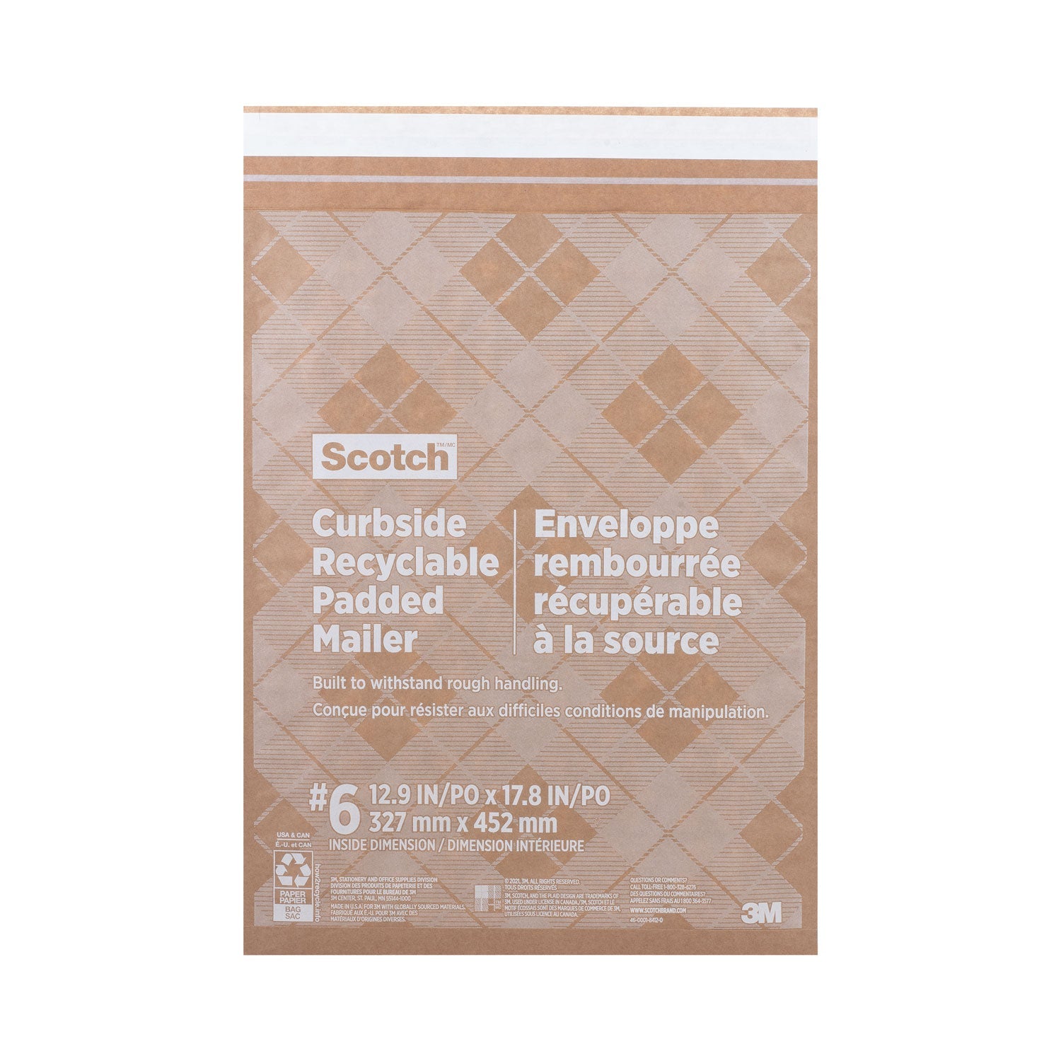Scotch™ Recyclable Padded Mailer | #6 Size