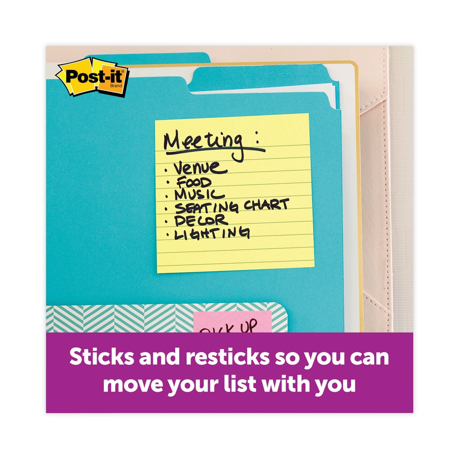 Post-it® Pop-up Notes Original Canary Yellow Pop-up Refill, Note Ruled, 3" x 3", Canary Yellow, 100 Sheets/Pad, 6 Pads/Pack