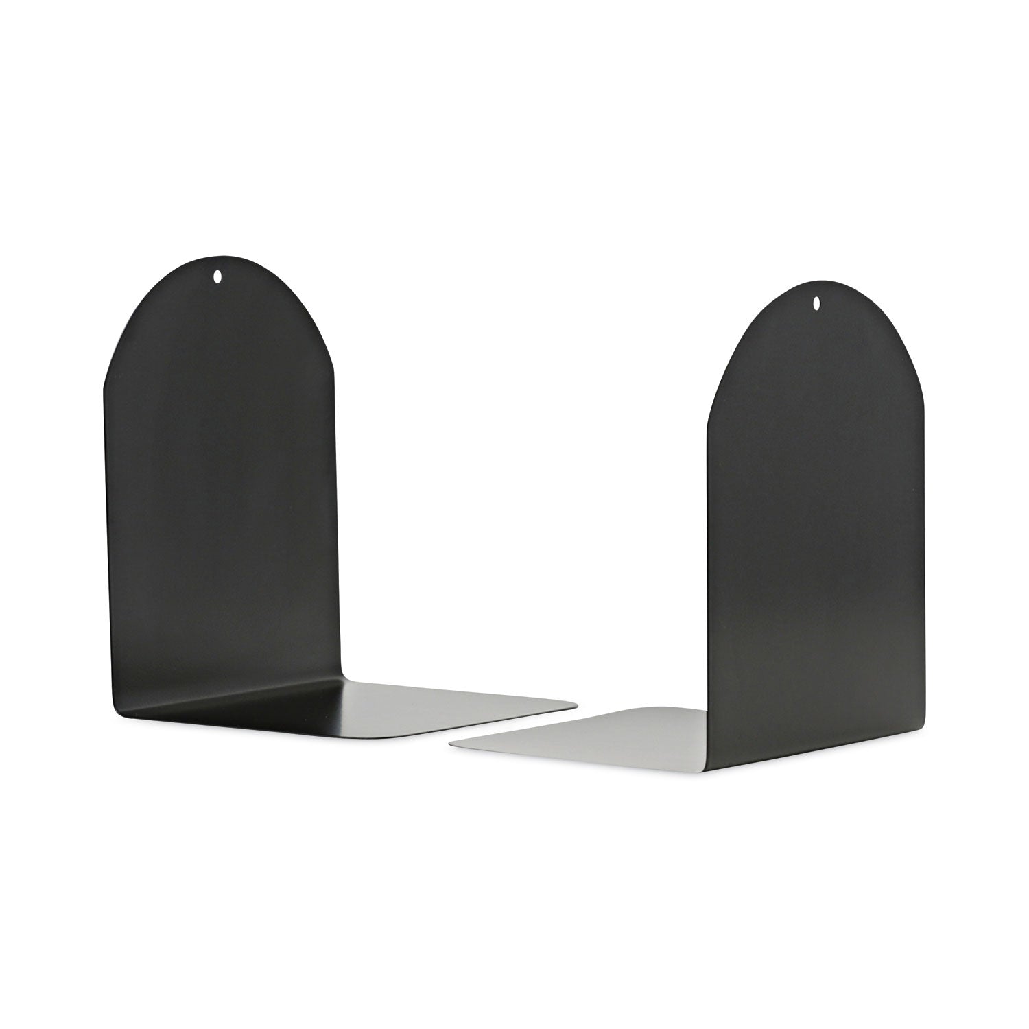 Magnetic Bookends | Metal, Black, 1 Pair, Universal®