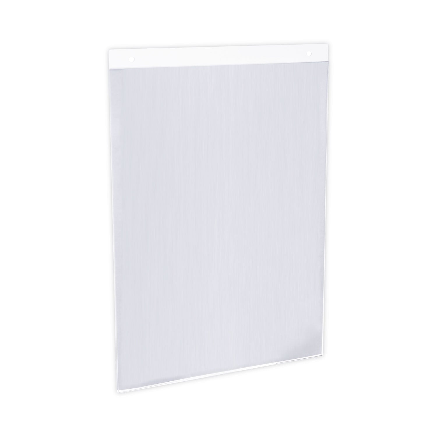 Wall Mount Sign Holder | 8.5x11 Vertical | Clear