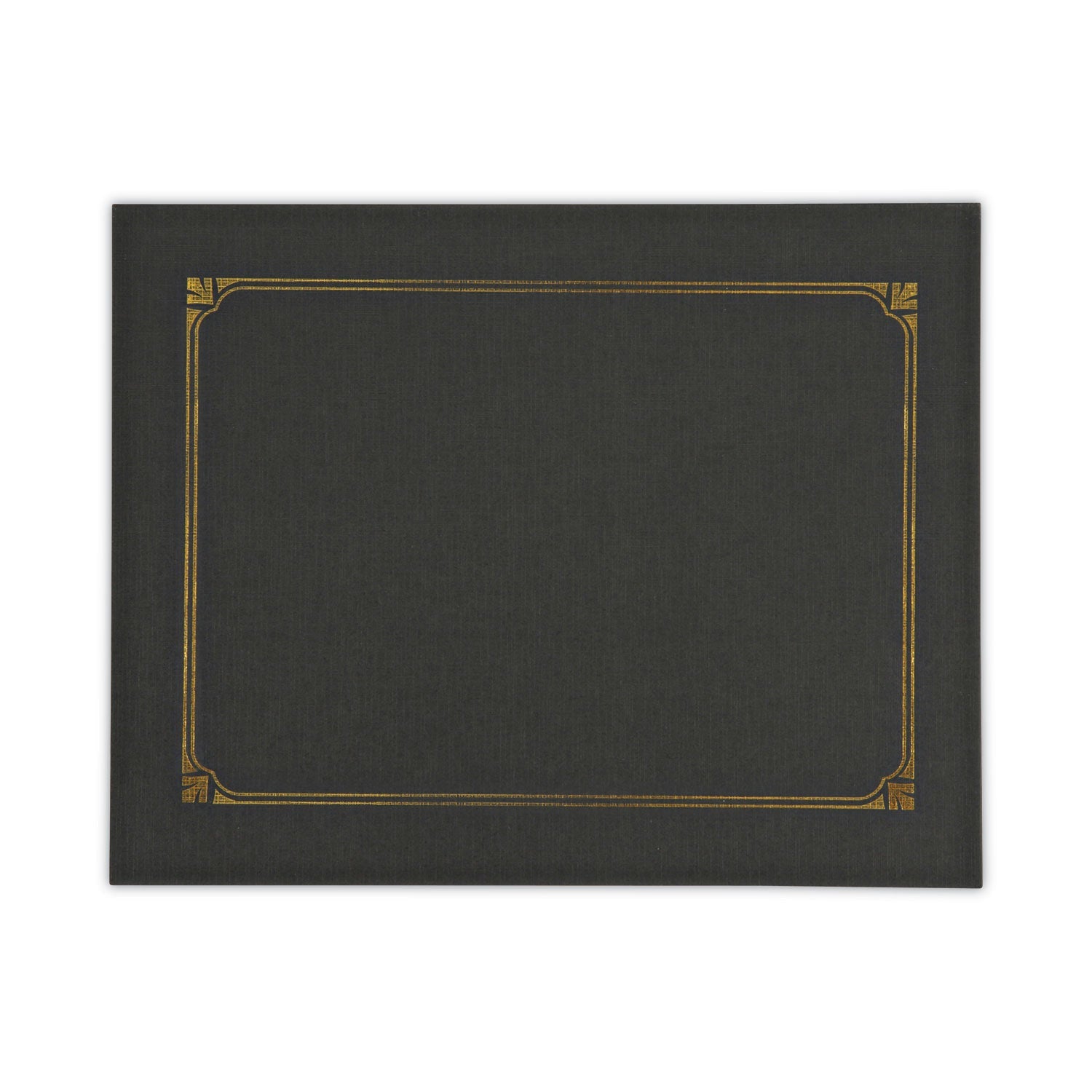 Certificate/Document Cover | Black | 6/Pack