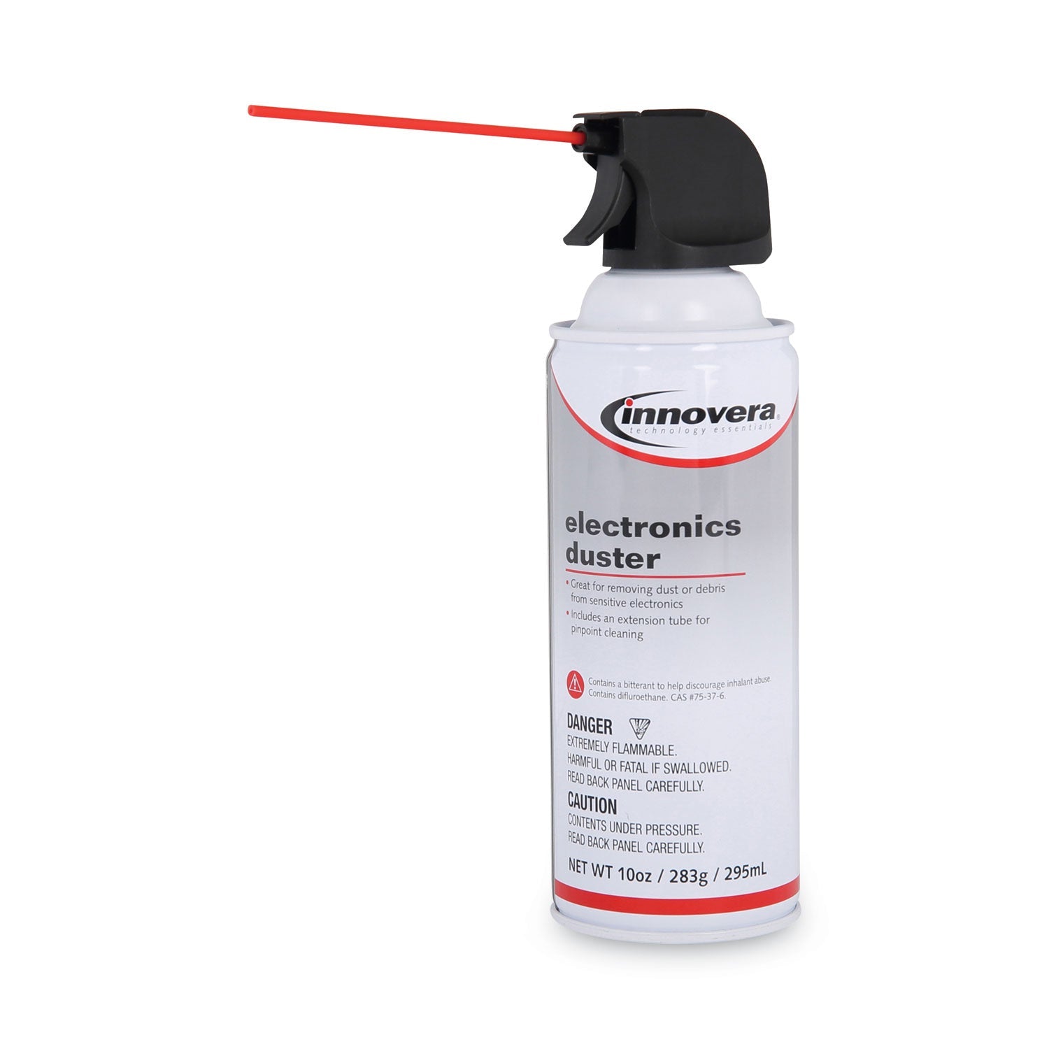 Innovera® Compressed Air Duster Cleaner, 10 Oz Can, 6/pack