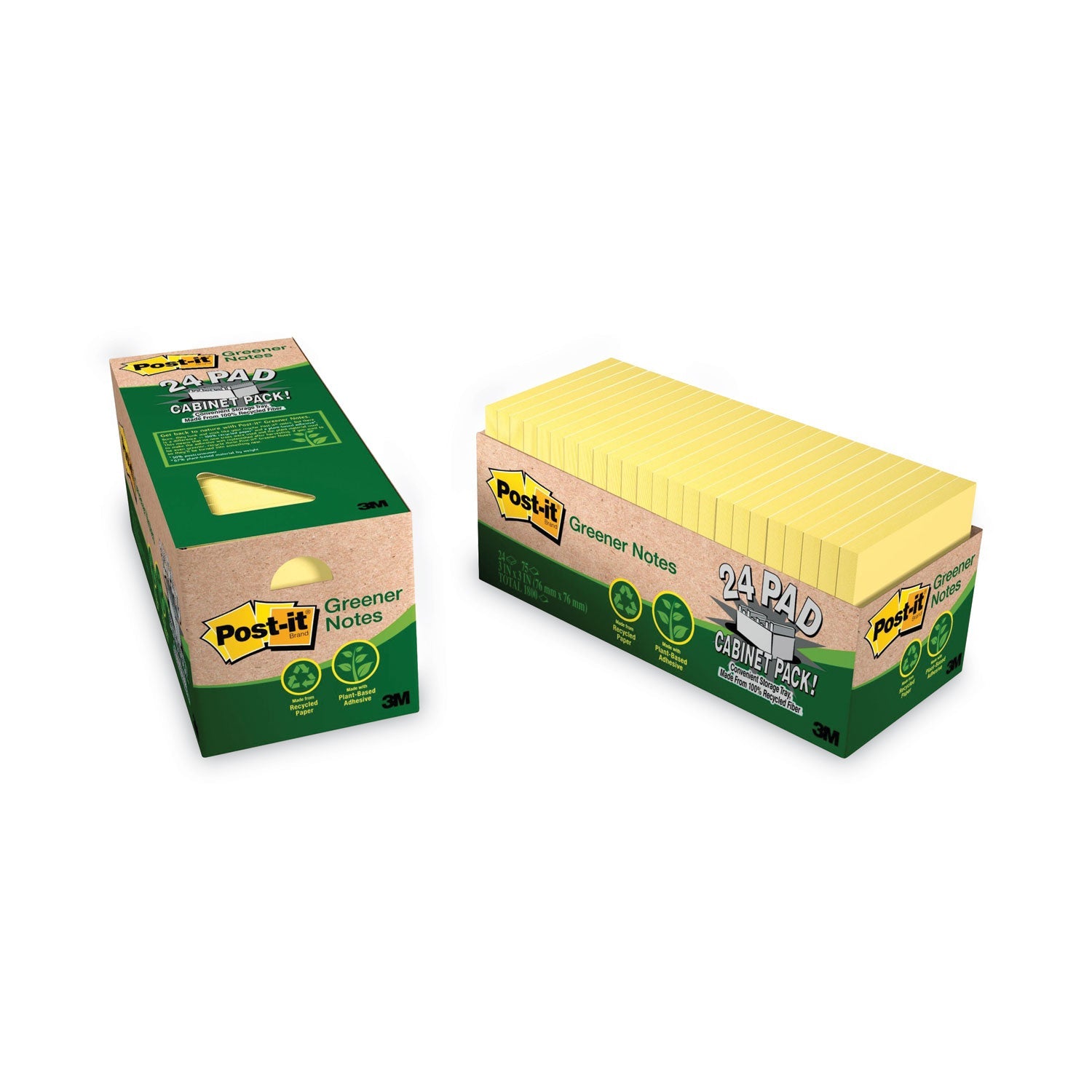 Greener Notes Recycled Note Pad | 24-Pack