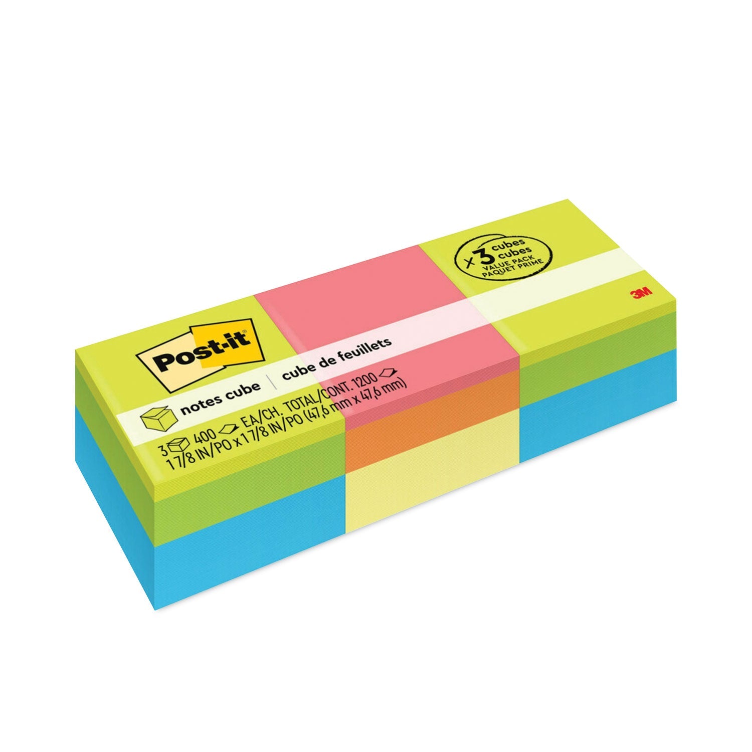 Post-it Notes Mini Cubes | Assorted Colors