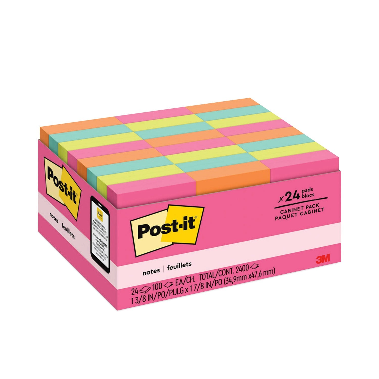 Post-it Notes Original Pads | Poptimistic Colors