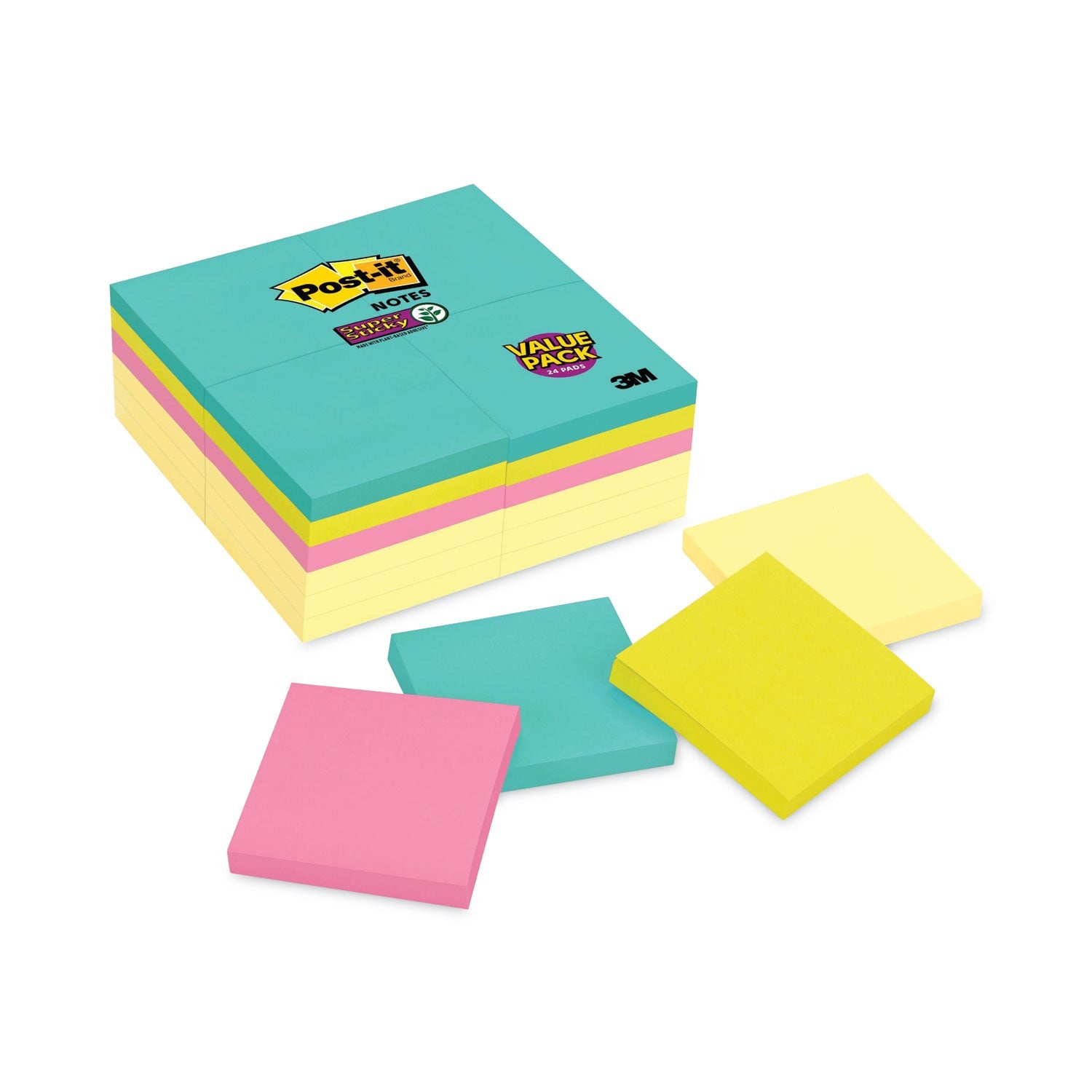 Super Sticky Self-Stick Notes | Office Pack