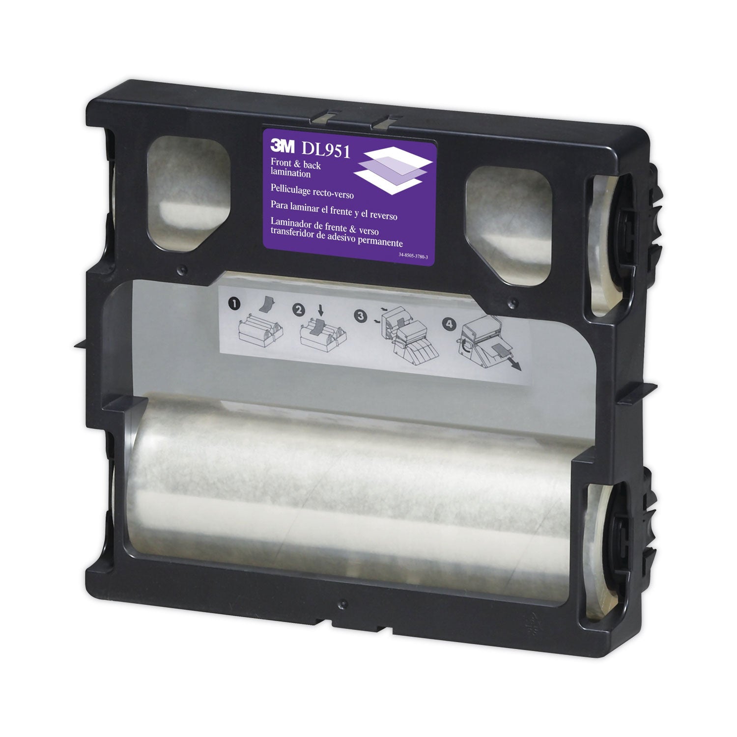 Scotch™ Refill For Ls950 Heat-Free Laminating Machines, 5.6 Mil, 8.5" X 100 Ft, Gloss Clear