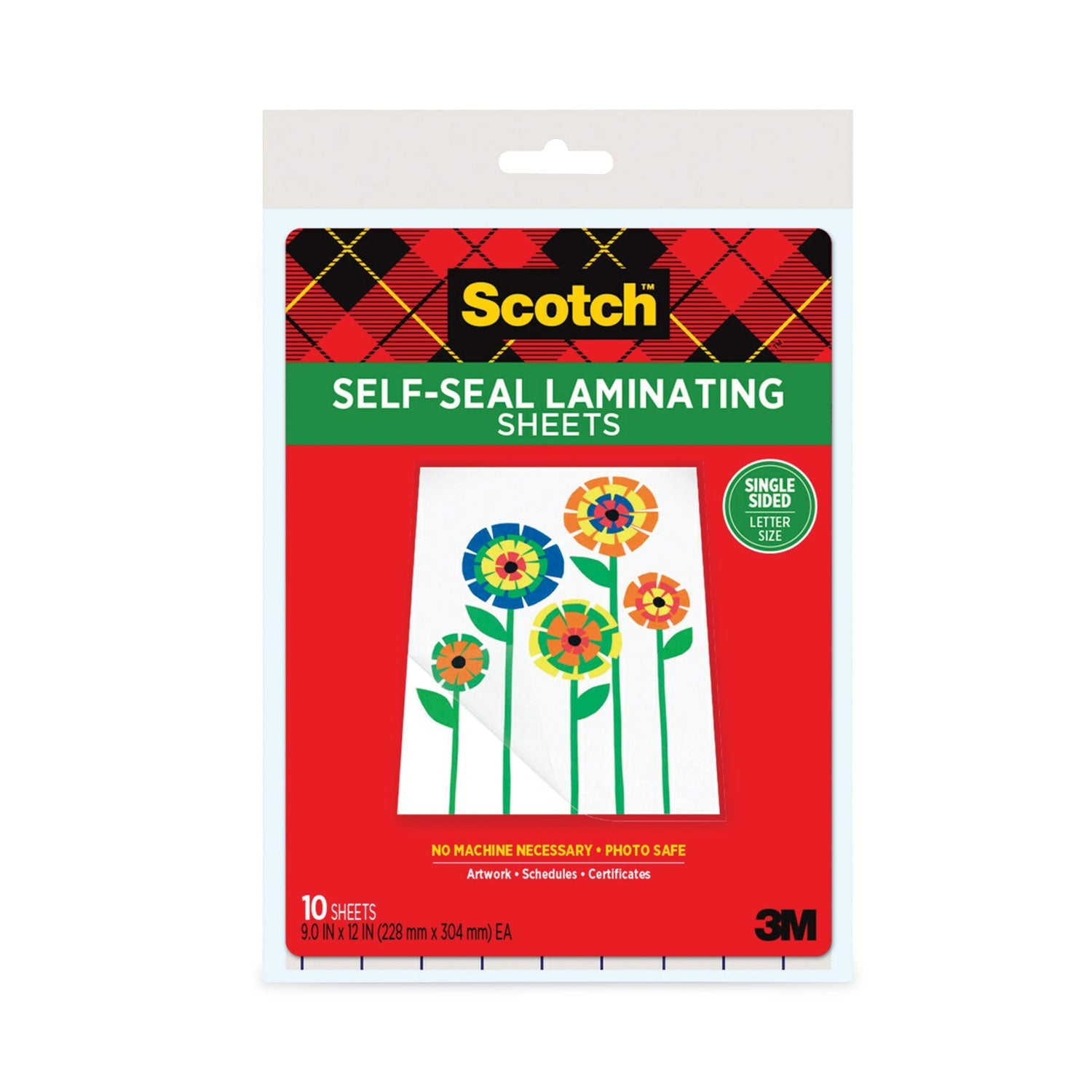 Self-Sealing Laminating Sheets | 6Mil, 10/Pack