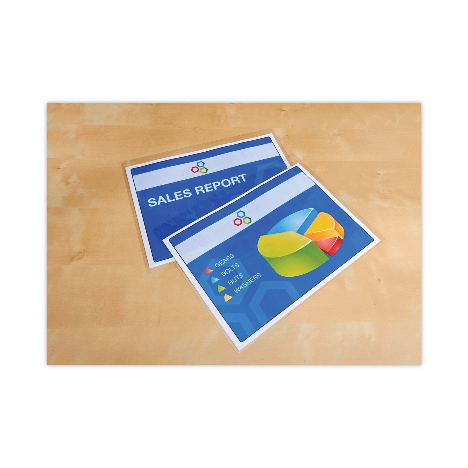 Scotch™ Self-Sealing Laminating Pouches, 12.5 Mil, 2.81" X 4.5", Gloss Clear, 5/pack