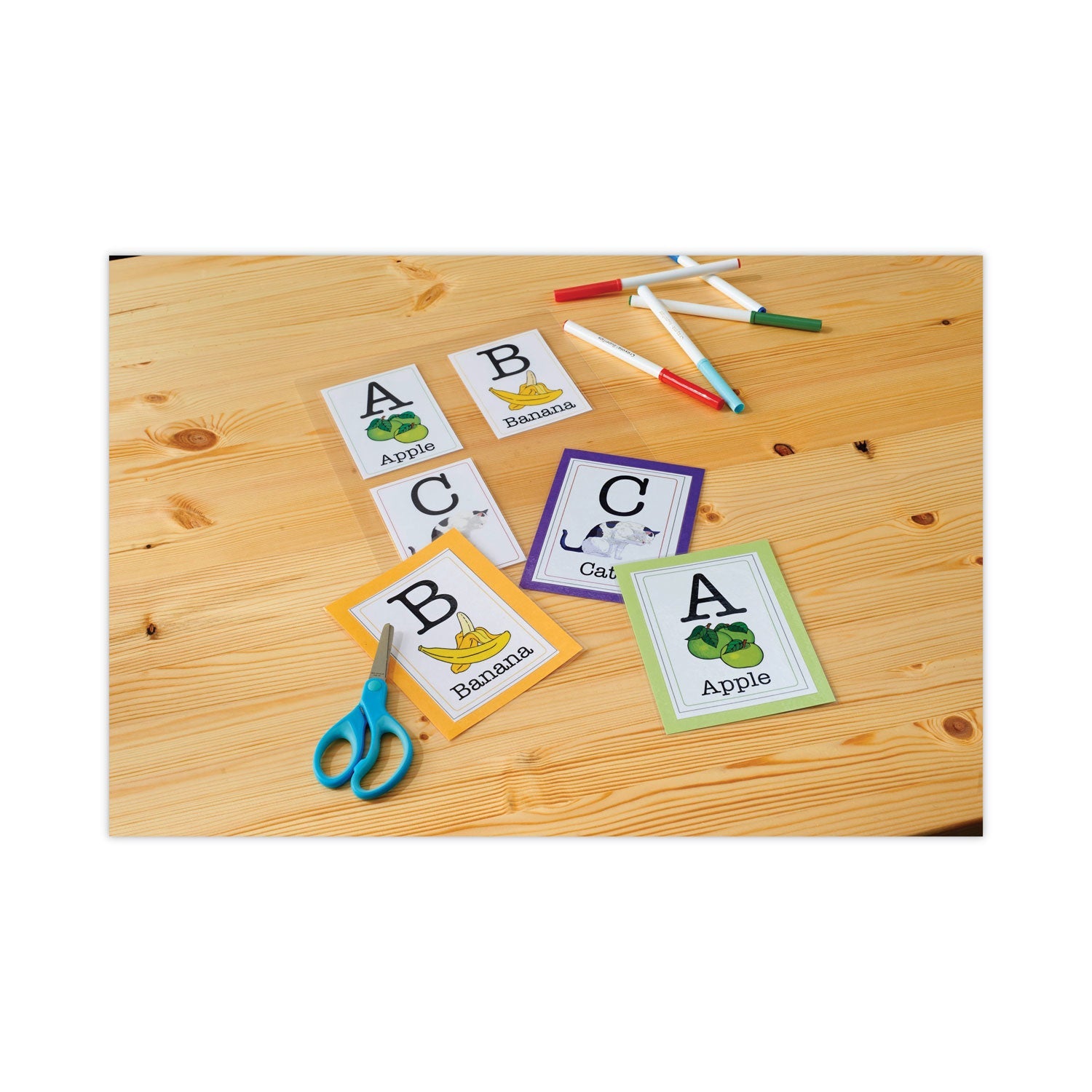 Scotch™ Self-Sealing Laminating Pouches, 12.5 Mil, 2.81" X 4.5", Gloss Clear, 5/pack