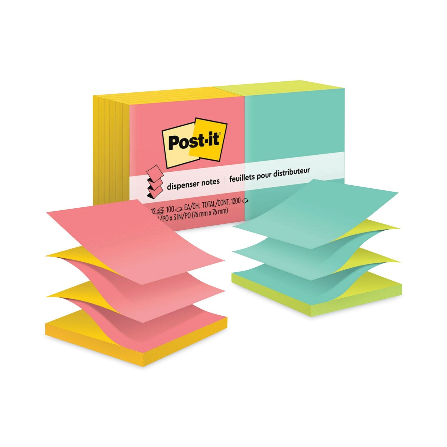 Pop-up Note Refills | 3x3 Dispenser Notes