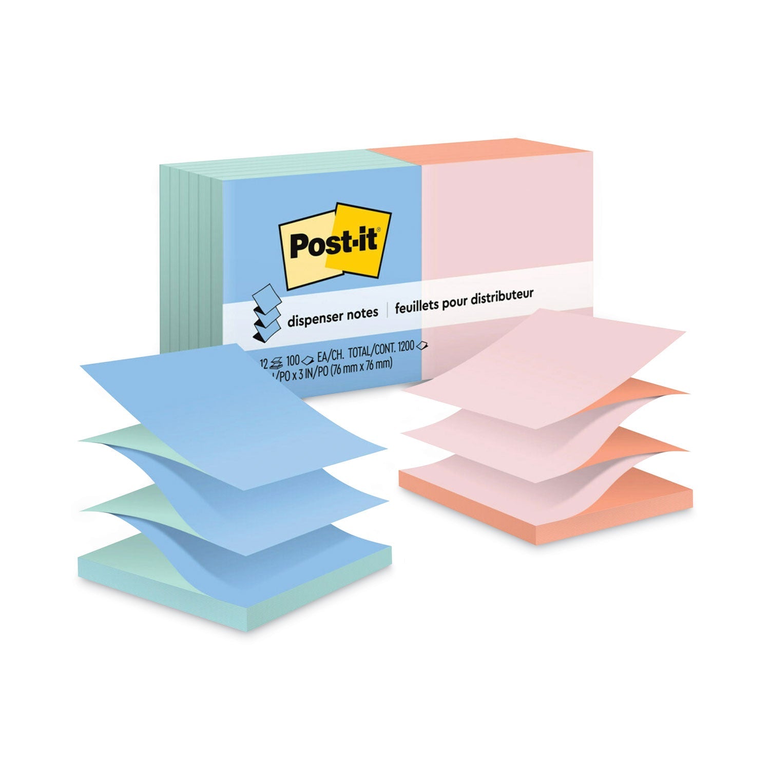 Post-it Dispenser Notes Pop-up Refill Value Pack