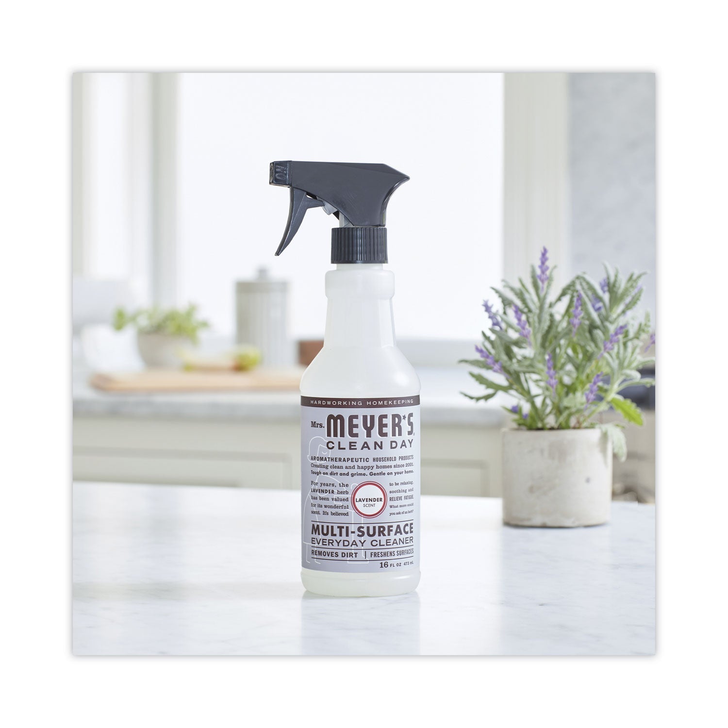Mrs. Meyer's® Multi Purpose Cleaner, Lavender Scent, 16 Oz Spray Bottle