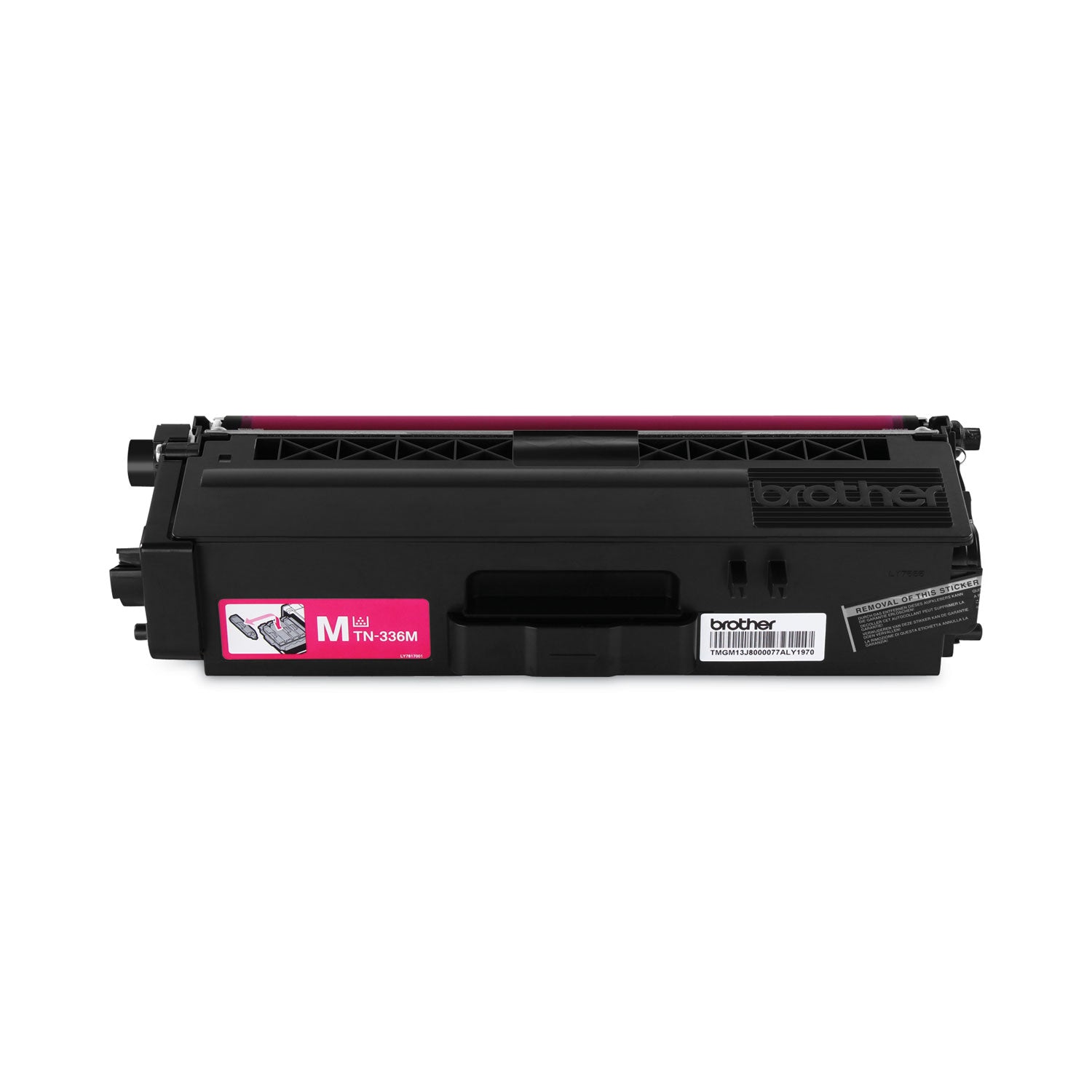 Brother Tn336m High-Yield Toner, 3,500 Page-Yield, Magenta