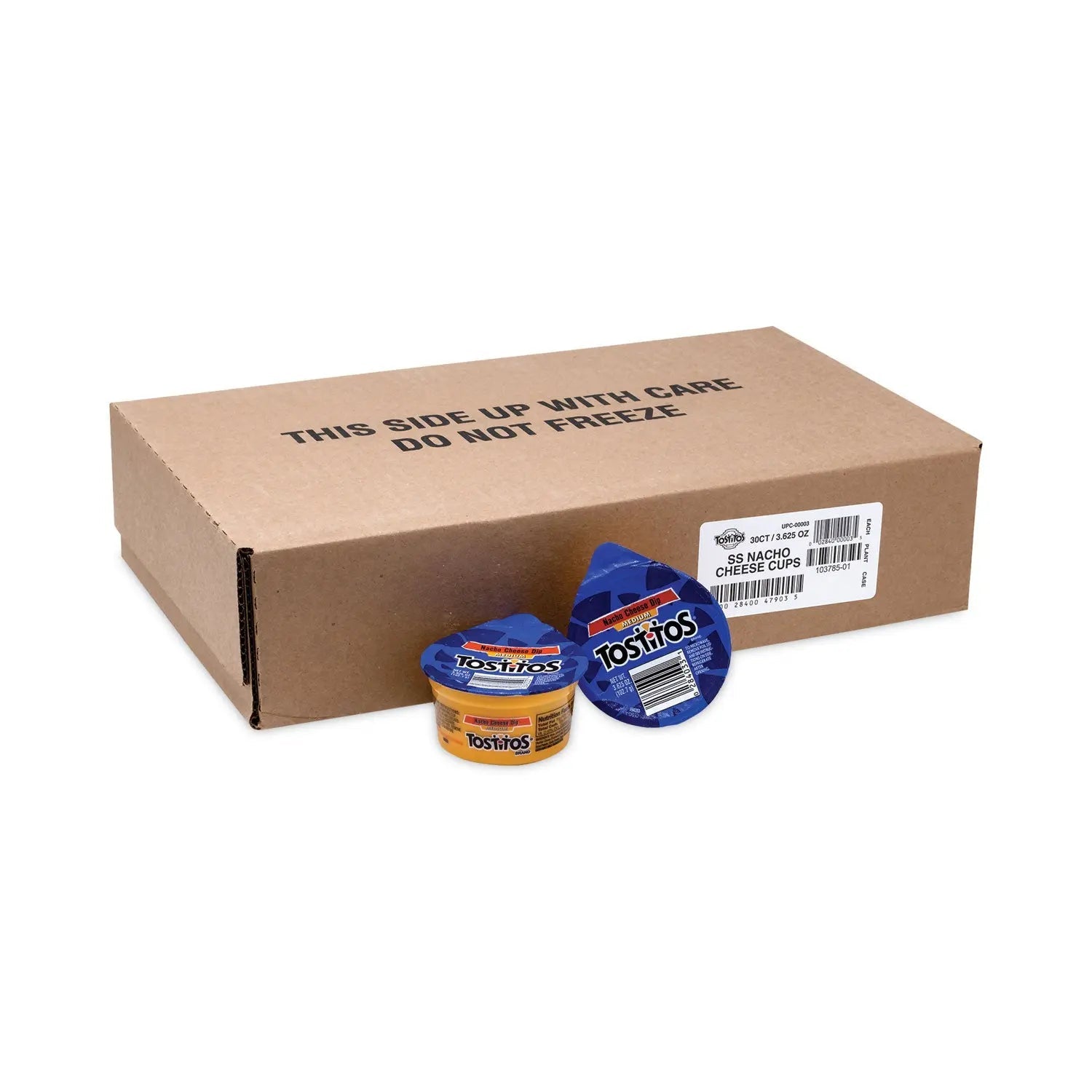 Tostitos® Nacho Cheese Dip ToGo Cups, 3.63 oz Cup, 30/Carton