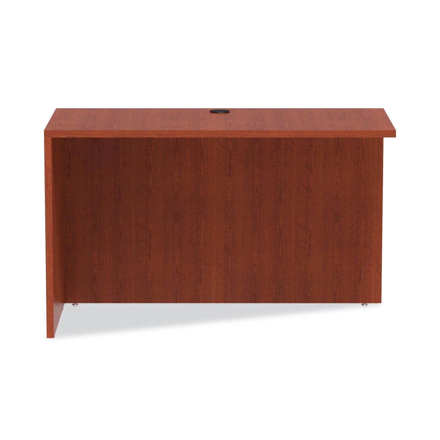 Alera® Alera Valencia Series Reversible Return/Bridge Shell, 47.25w x 23.63d x 29.5h, Cherry