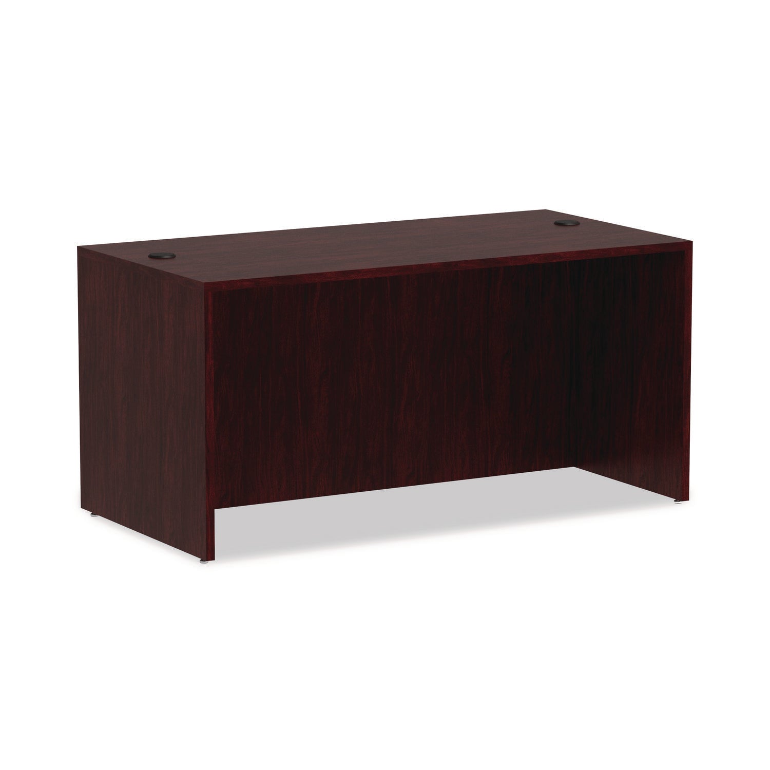 Alera® Alera Valencia Series Straight Front Desk Shell, 59.13" X 29.5" X 29.63", Mahogany
