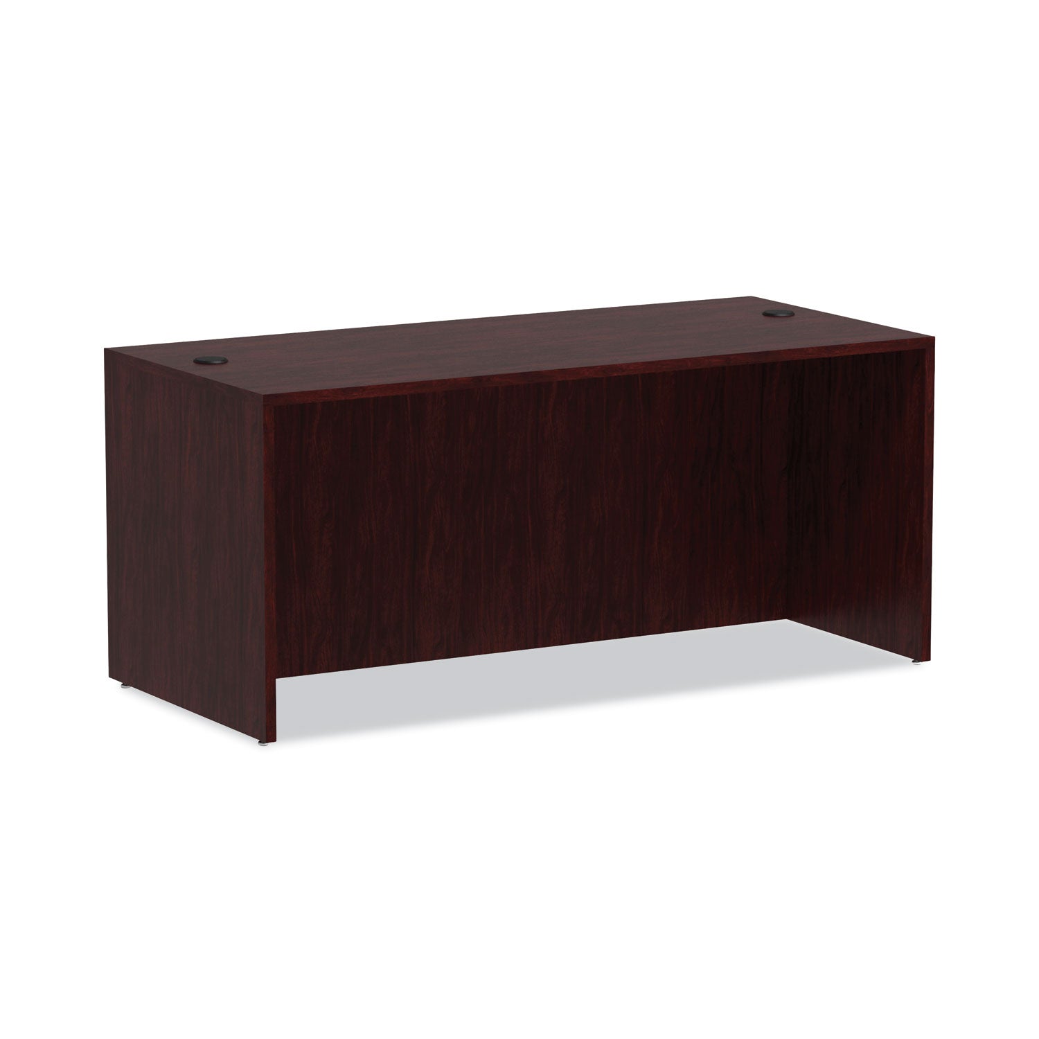 Alera® Alera Valencia Series Straight Front Desk Shell, 65" X 29.5" X 29.63", Mahogany