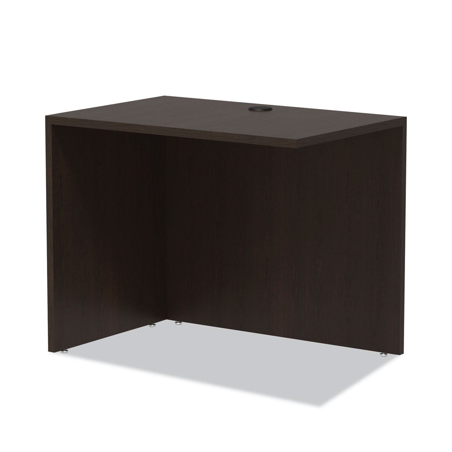 Alera® Alera Valencia Series Reversible Return/Bridge Shell, 35w x 23.63d x 29.5h, Espresso