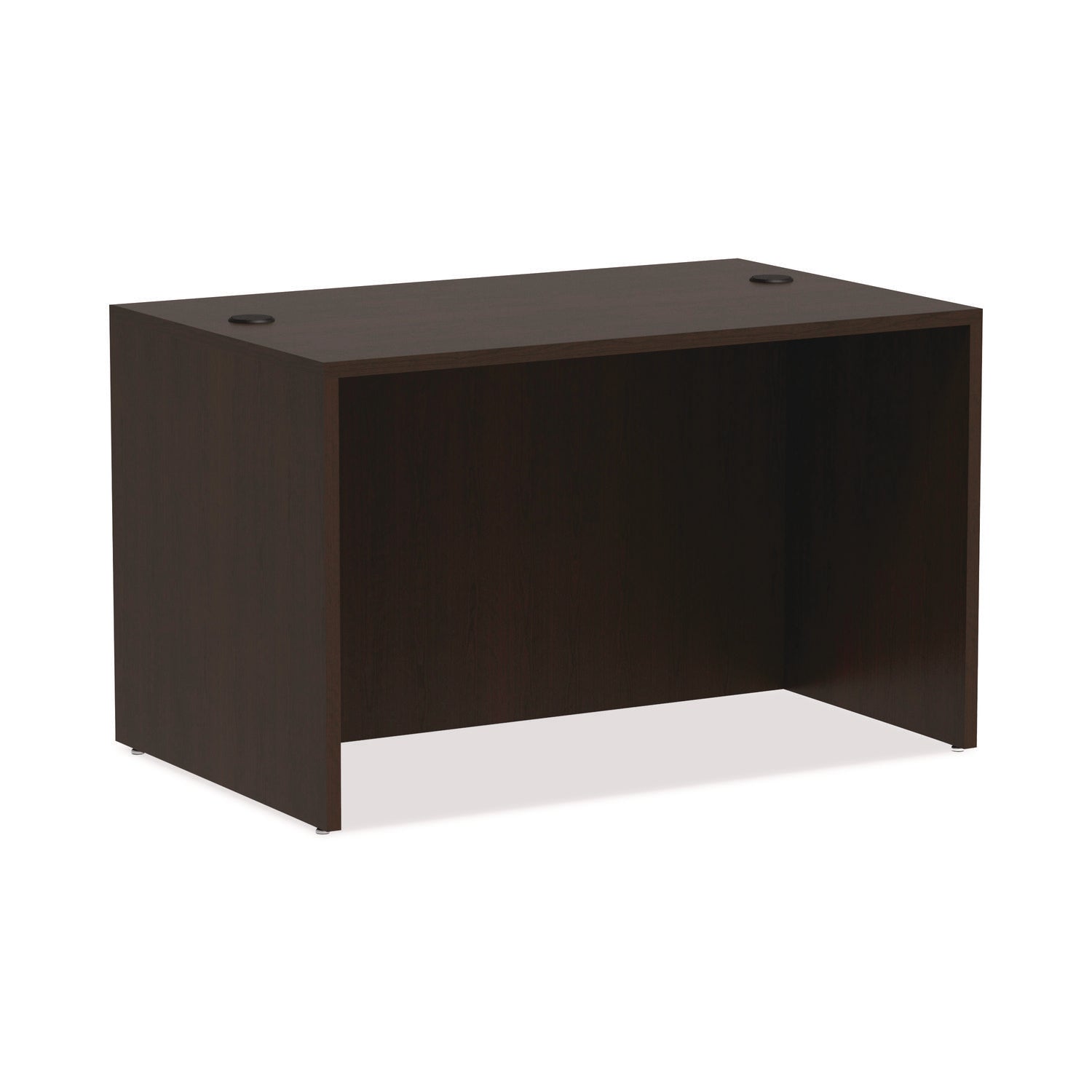 Alera® Alera Valencia Series Straight Front Desk Shell, 47.25" X 29.5" X 29.63", Espresso