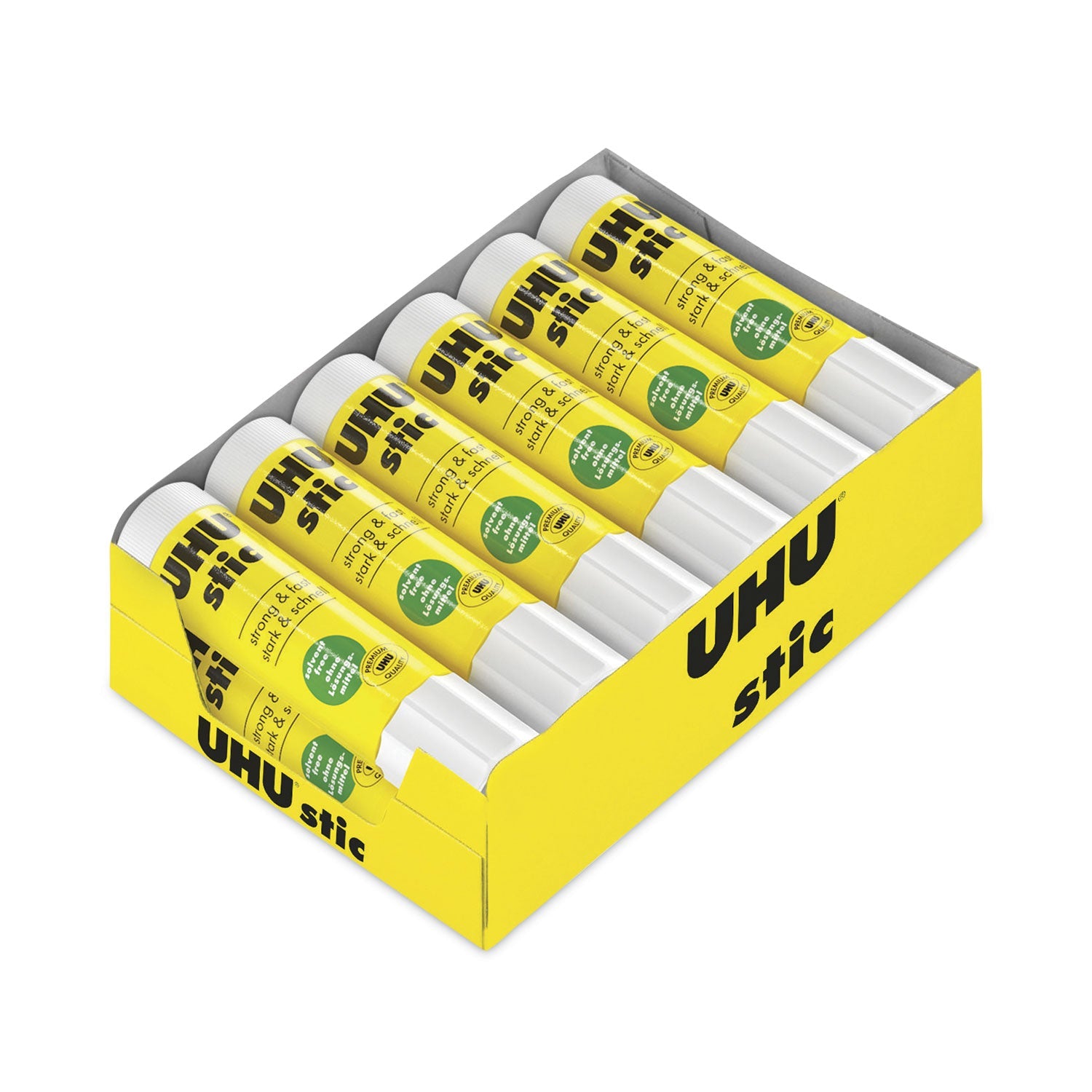 UHU® Stic Permanent Glue Stick, 0.74 Oz, Dries Clear