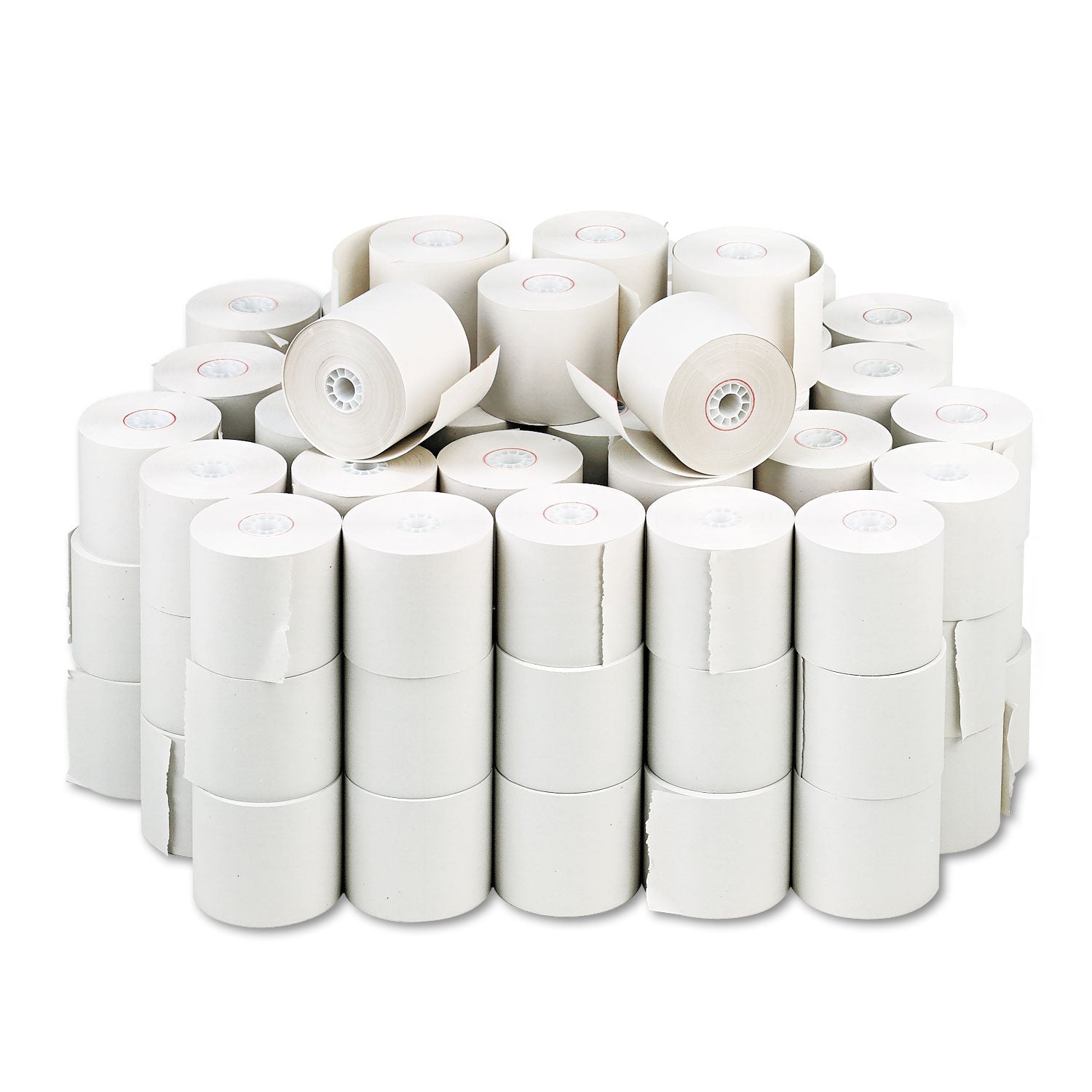 Iconex™ Impact Bond Paper Rolls, 2.25" X 150 Ft, White, 100/carton