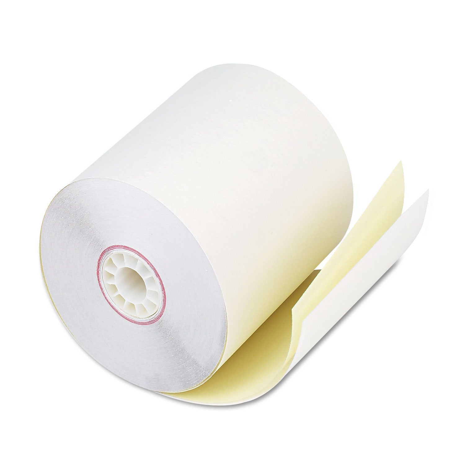 Iconex™ Impact Printing Carbonless Paper Rolls, 2.75" X 90 Ft, White/canary, 50/carton - Bloom Skins