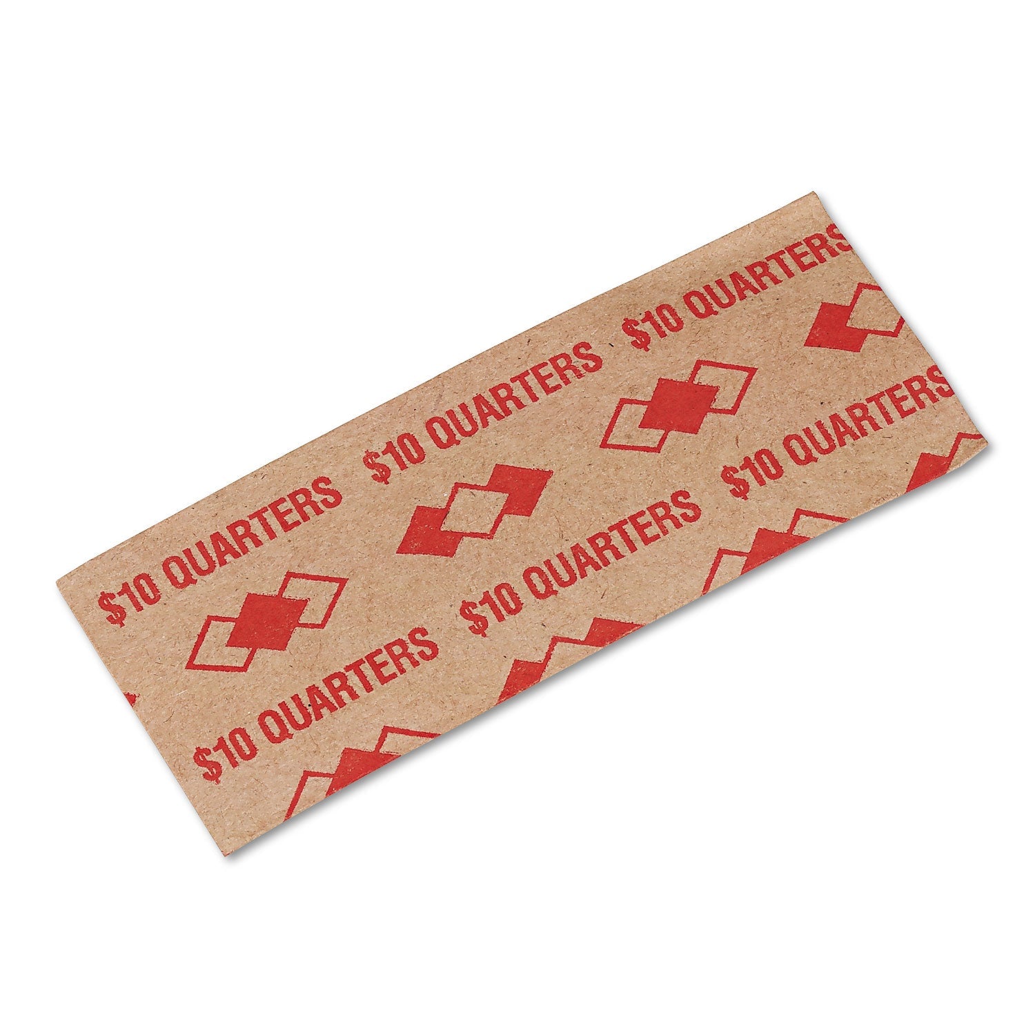Iconex™ Tubular Coin Wrappers, Quarters, $10, Pop-Open Wrappers, 1000/pack