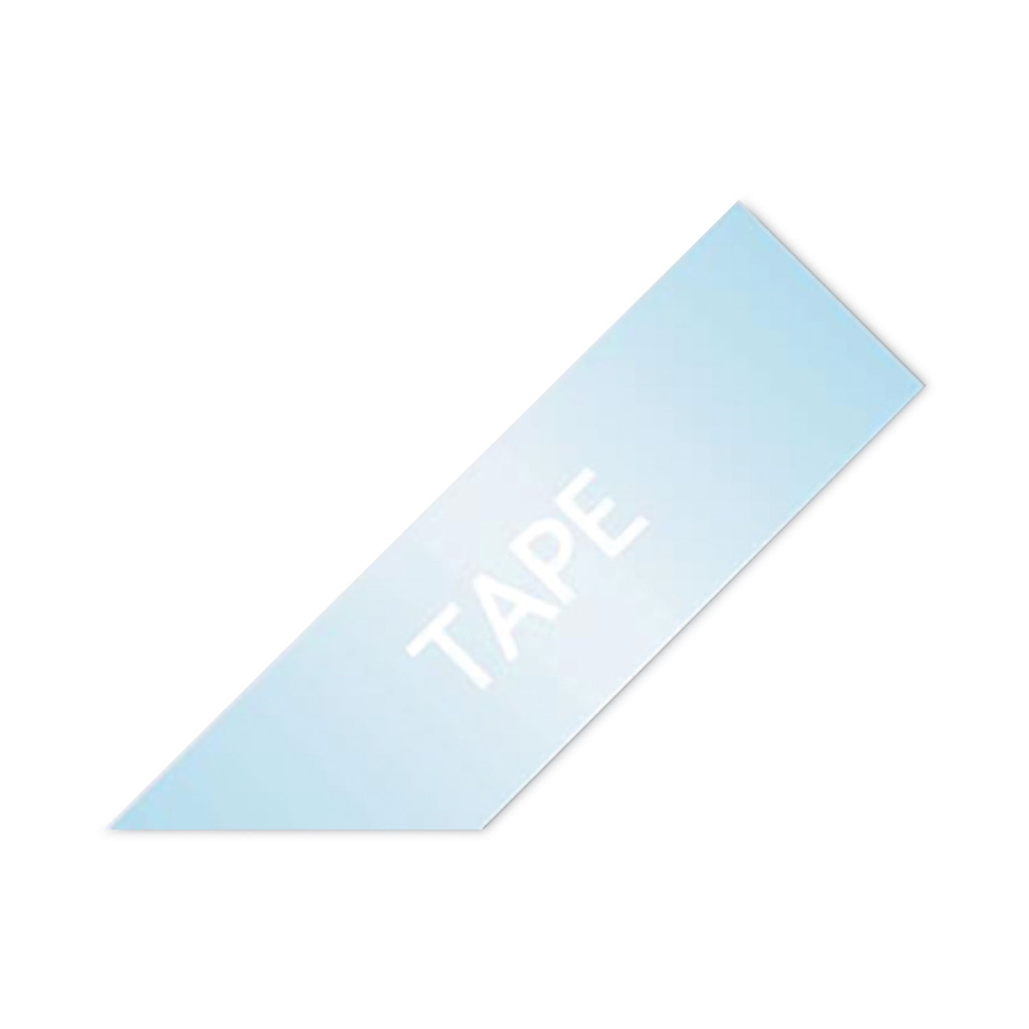 Brother P-Touch® Tz Extra-Strength Adhesive Laminated Labeling Tape, 0.47" X 26.2 Ft, White On Clear - Bloom Skins