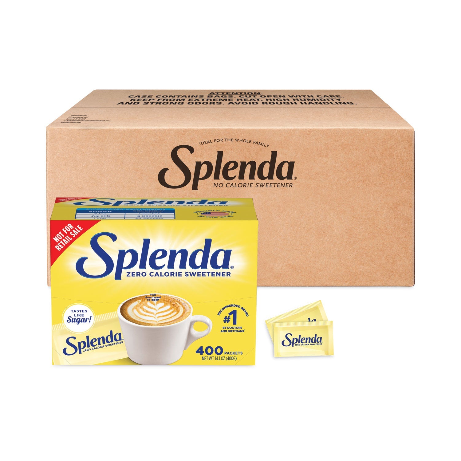 Splenda No Calorie Sweetener | 400 Packets/Box