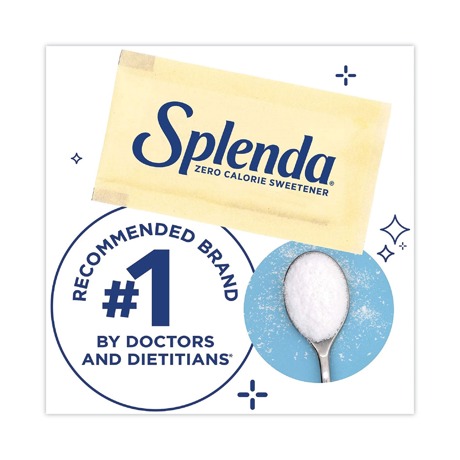 Splenda® No Calorie Sweetener, 1 g Packet, 400/Box
