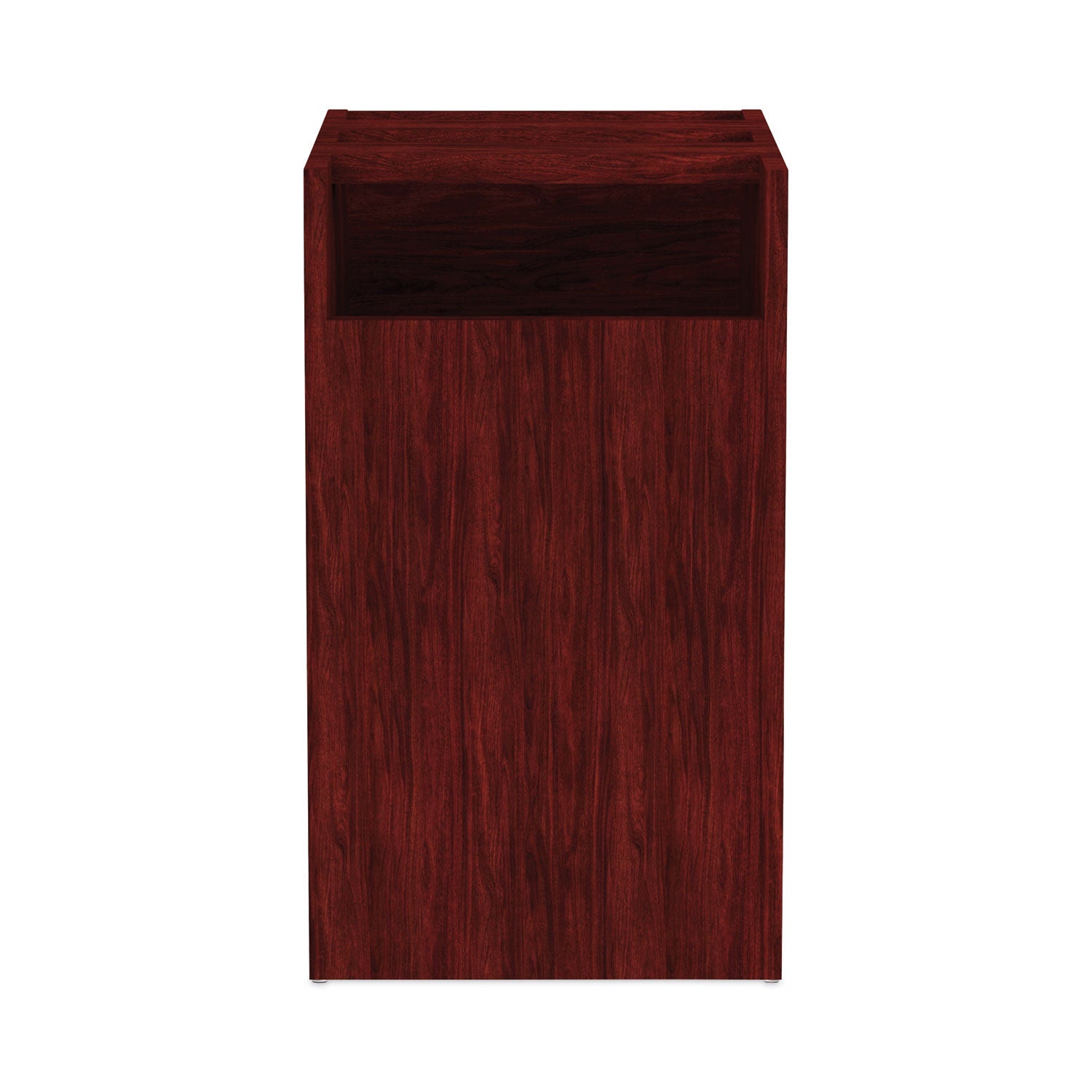 Alera® Alera Valencia Series Full Pedestal File, Left Or Right, 2 Legal/letter-Size File Drawers, Mahogany, 15.63" X 20.5" X 28.5"