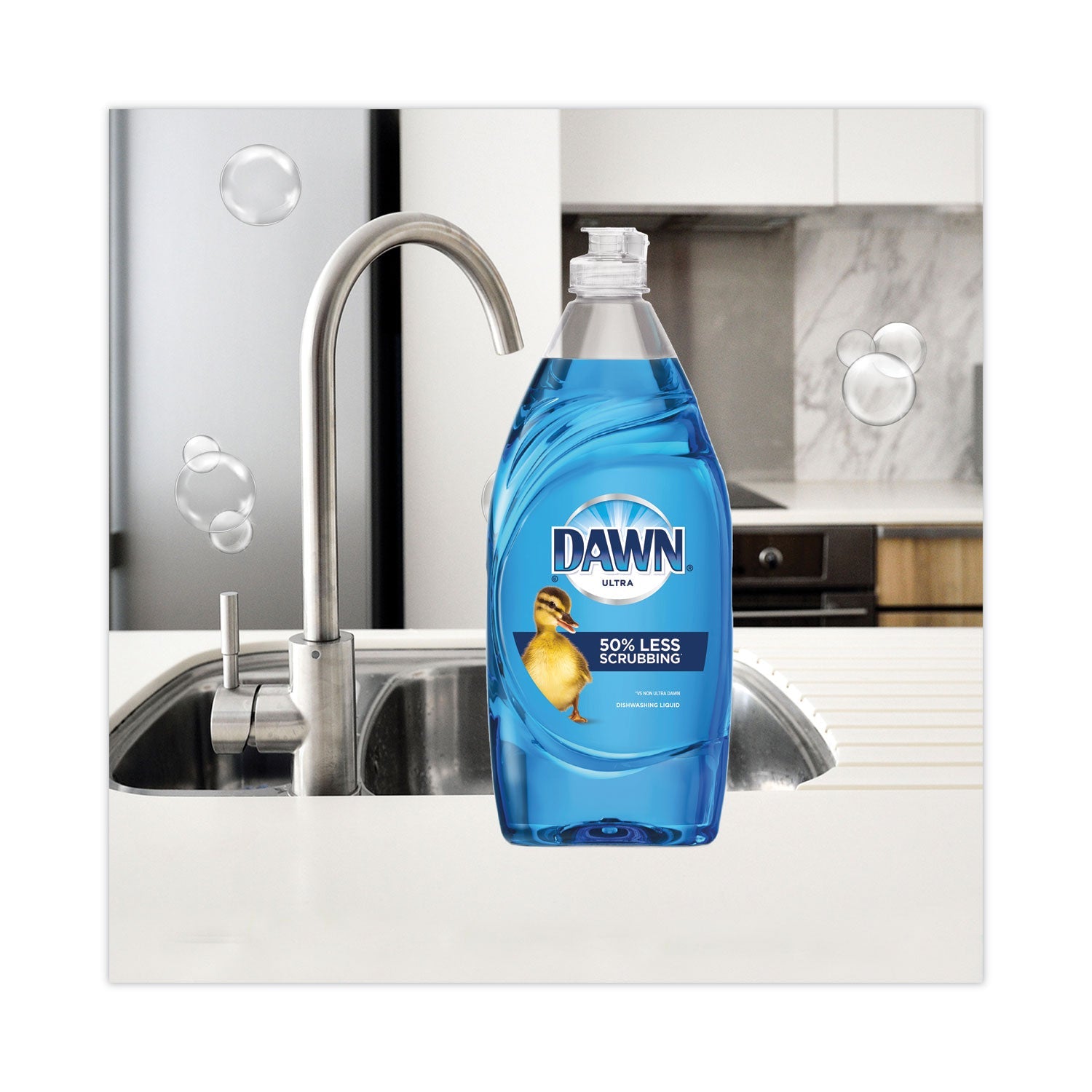 Dawn® Ultra Liquid Dish Detergent, Dawn Original, 38 oz Bottle, 8/Carton