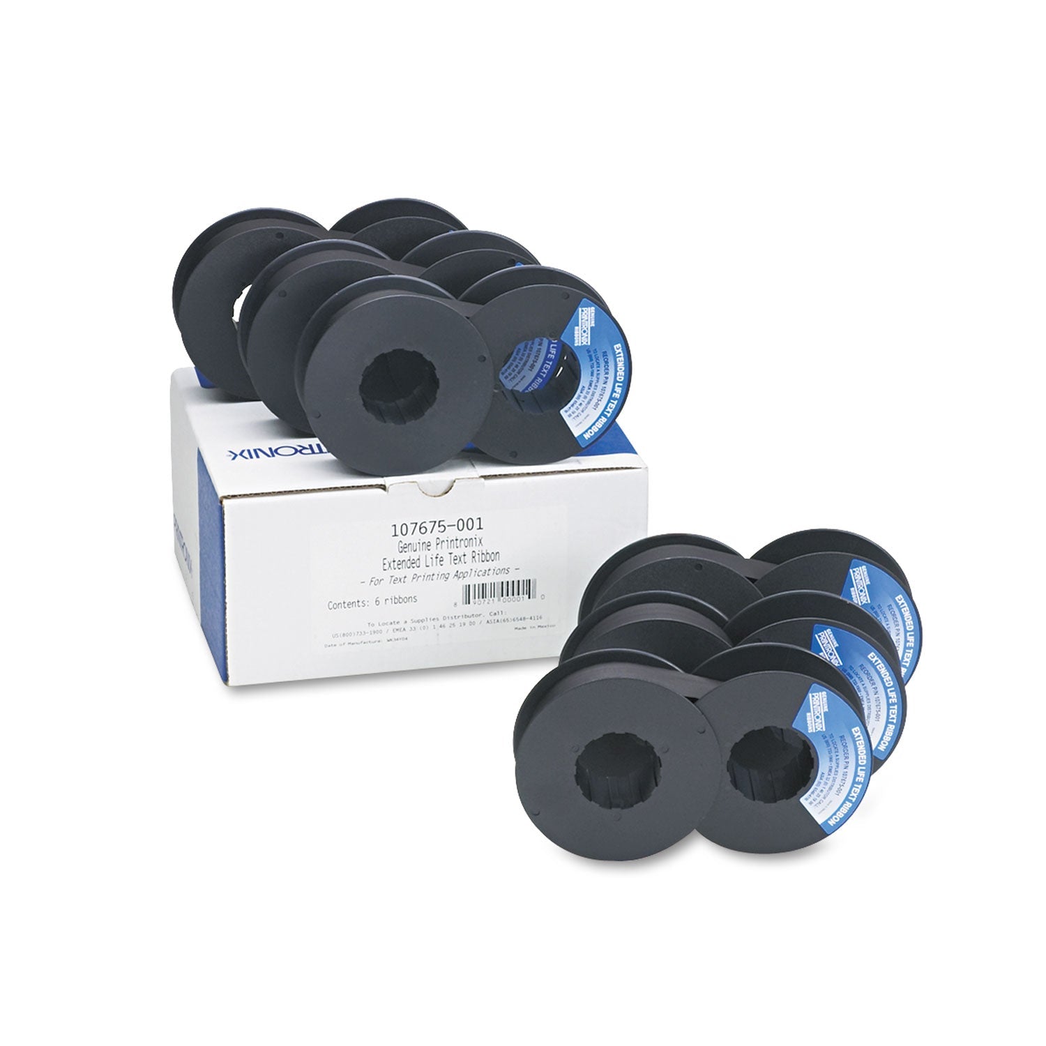 Printronix Ribbon | Black 6-Box