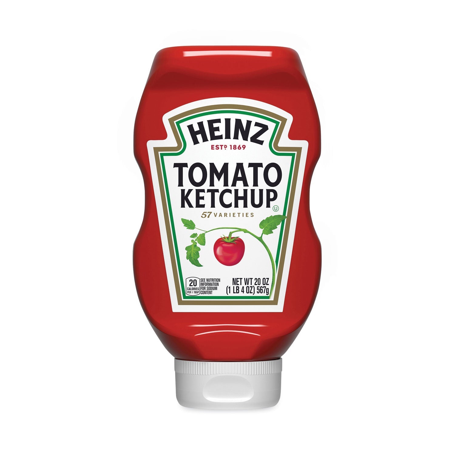 Heinz Tomato Ketchup Squeeze Bottle, 20 oz Bottle, 3/Pack