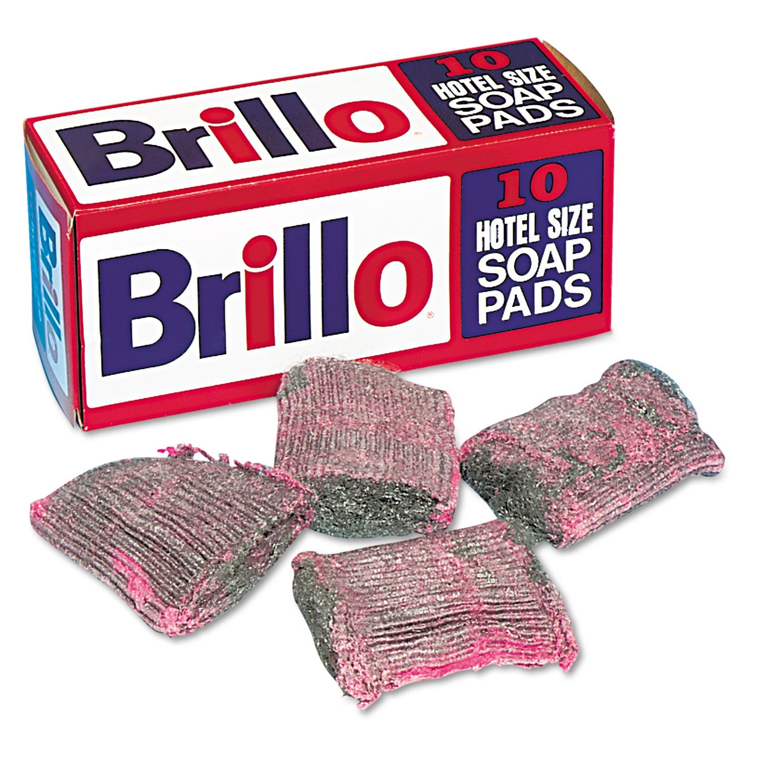 Brillo Hotel Size Soap Pad | 10-Pack