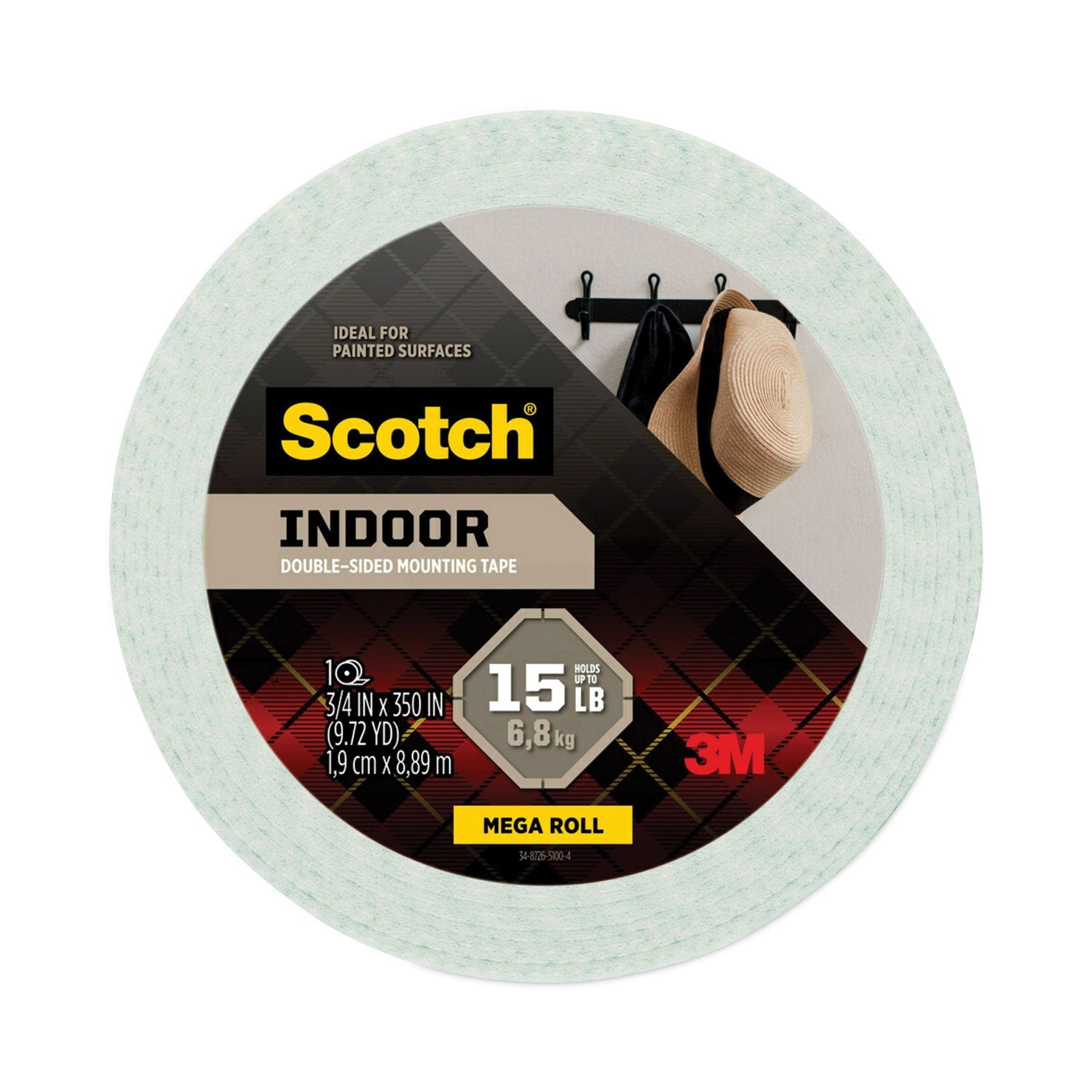 Scotch Permanent Foam Mounting Tape | 2 lbs