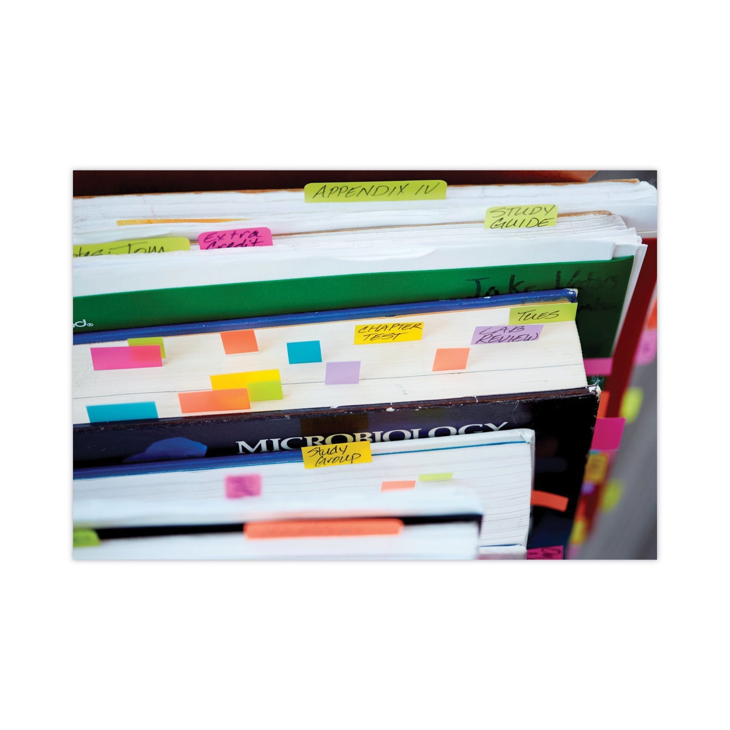 Post-it® Flags Marking Page Flags In Dispensers, Green, 50 Flags/dispenser, 12 Dispensers/pack