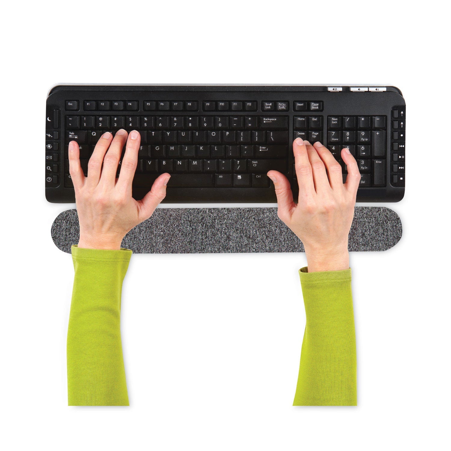 IMAK® Ergo Keyboard Wrist Cushion, 10 x 6, Gray