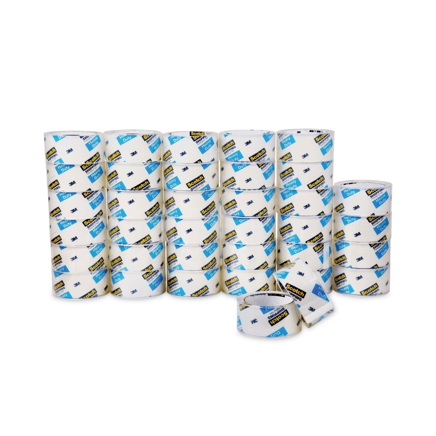 Scotch® 3850 Heavy-Duty Packaging Tape, 3" Core, 1.88" X 54.6 Yds, Clear, 36/carton