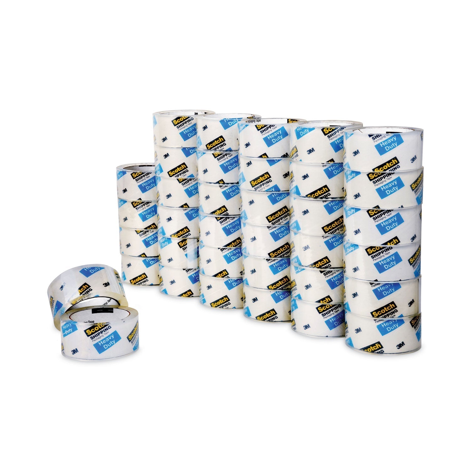 Scotch® 3850 Heavy-Duty Packaging Tape, 3" Core, 1.88" X 54.6 Yds, Clear, 36/carton