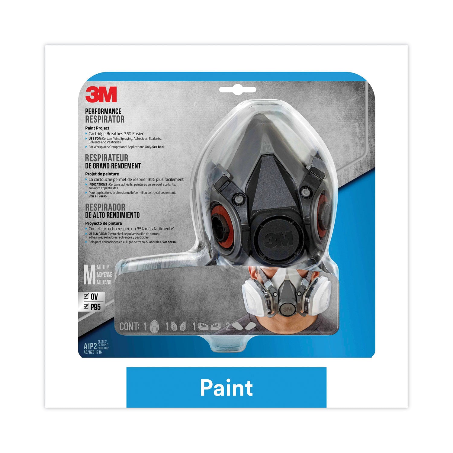 Paint Spray/Pesticide Respirator | Medium