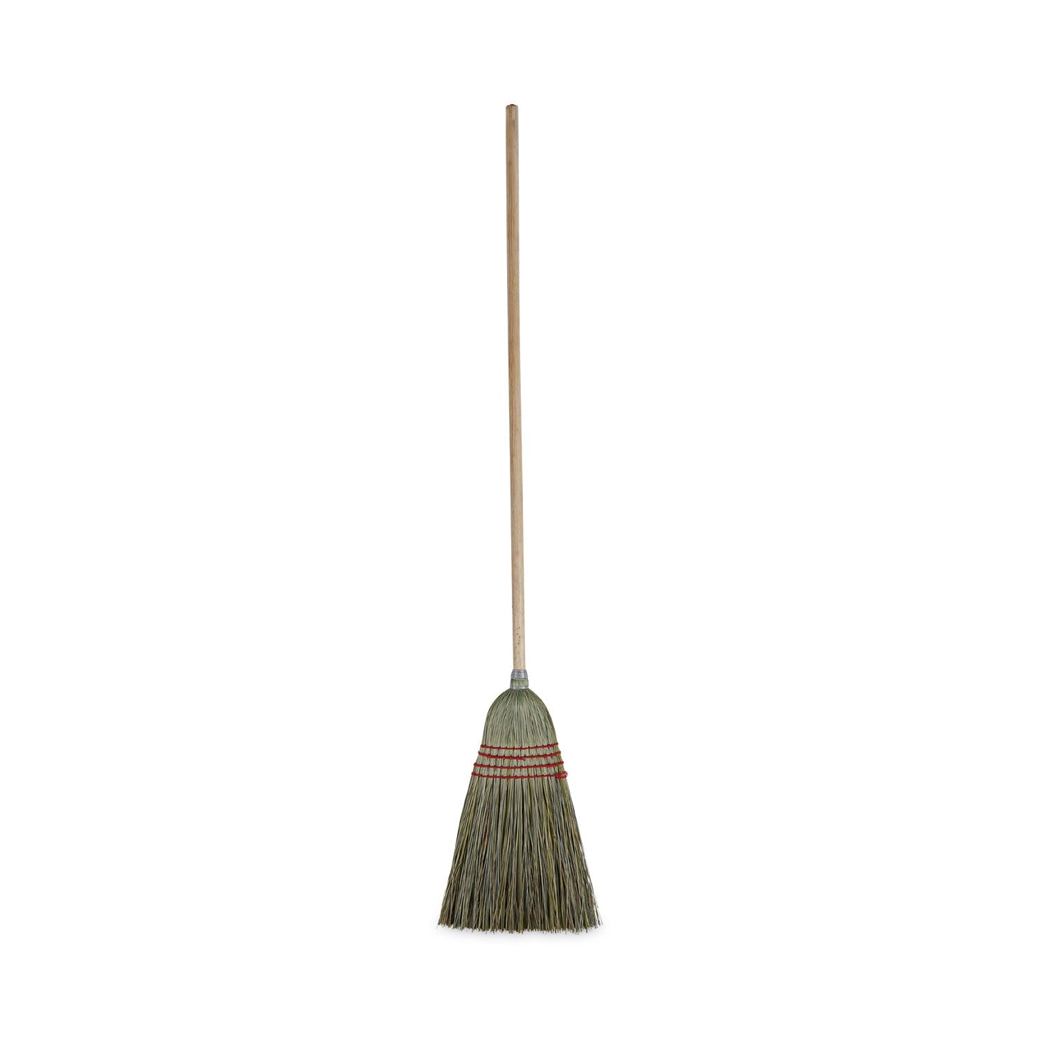 Mixed Fiber Maid Broom | 55" Wood Handle