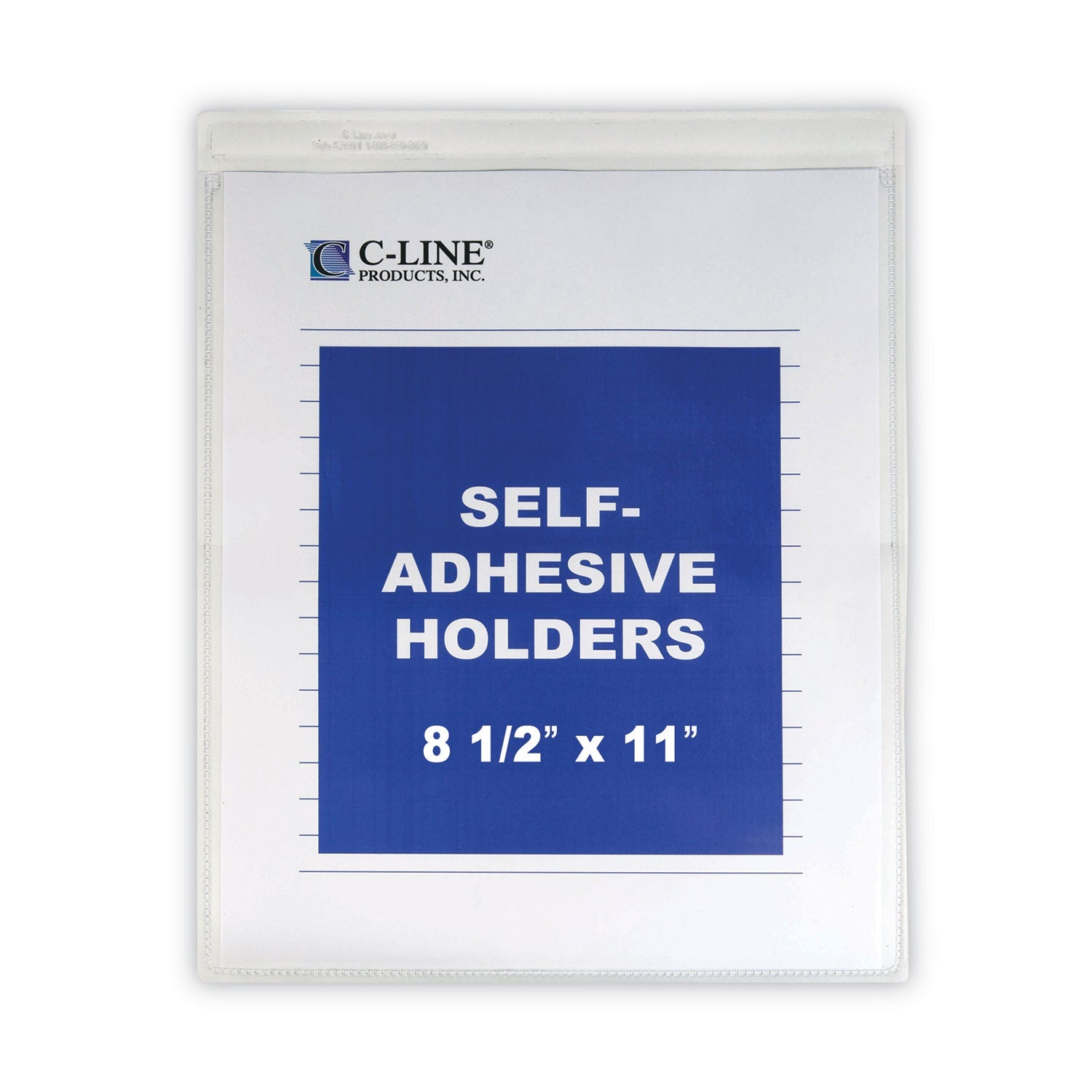 Self-Adhesive Shop Ticket Holders | 8.5x11, 50