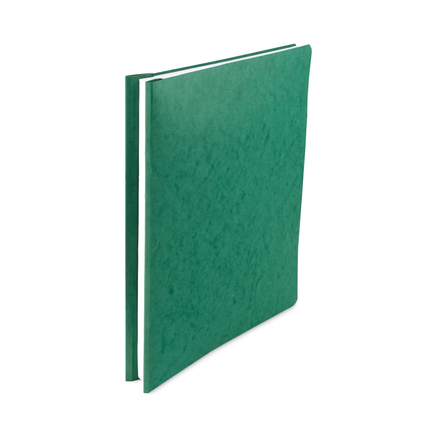 ACCO Presstex Covers With Storage Hooks, 2 Posts, 6" Capacity, 14.88 X 11, Dark Green